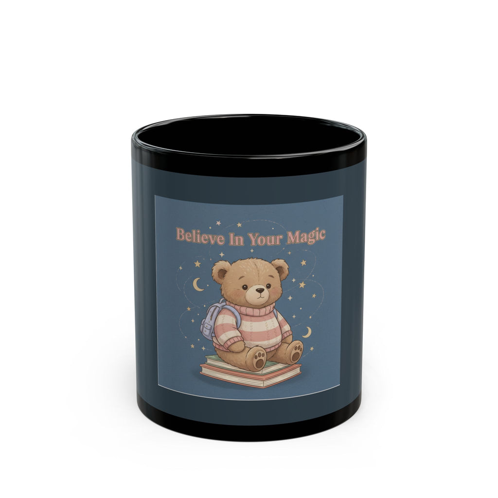 Bear Black Mug 11oz – Believe in Your Magic