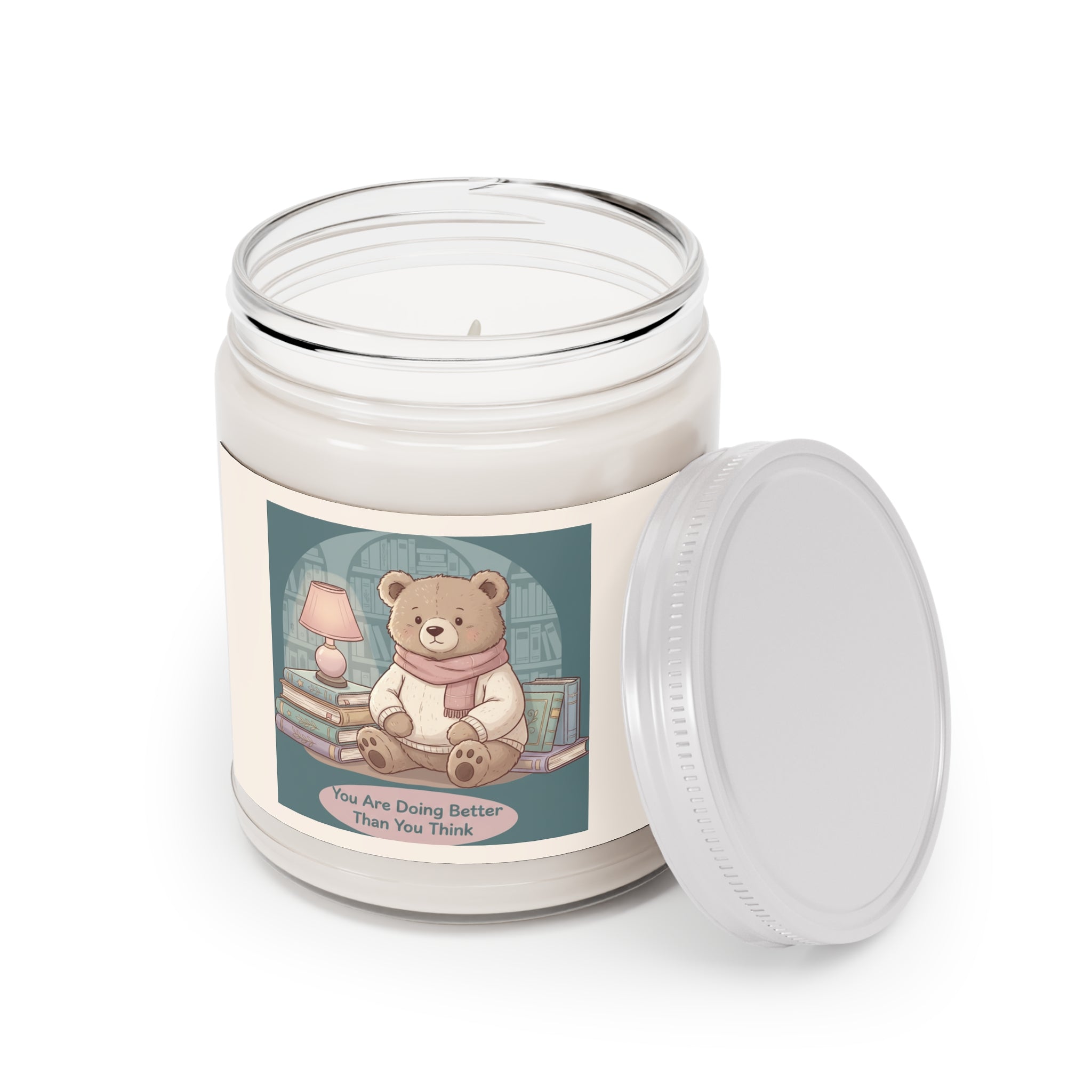 Bear Scented Candle – You Are Doing Better Than You Think