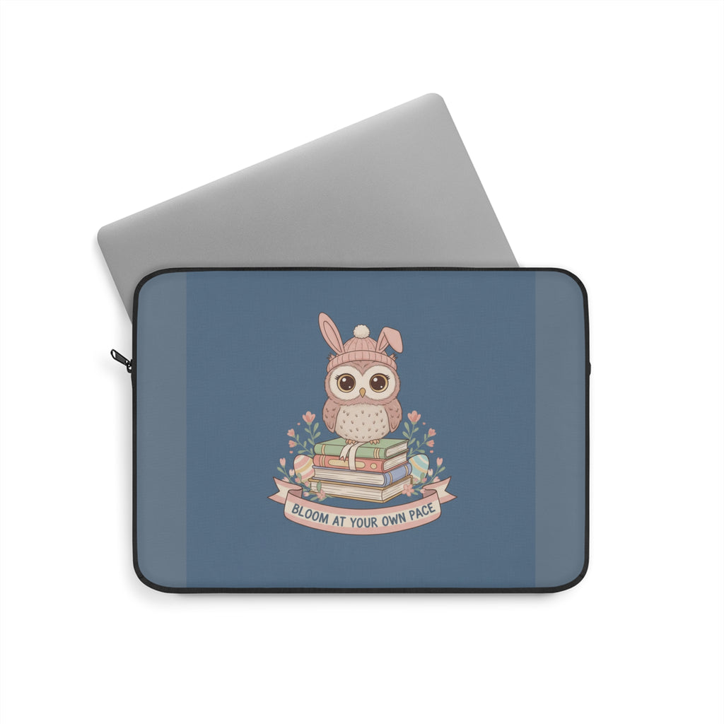 Bunny Laptop Sleeve – Bloom at Your Own Pace
