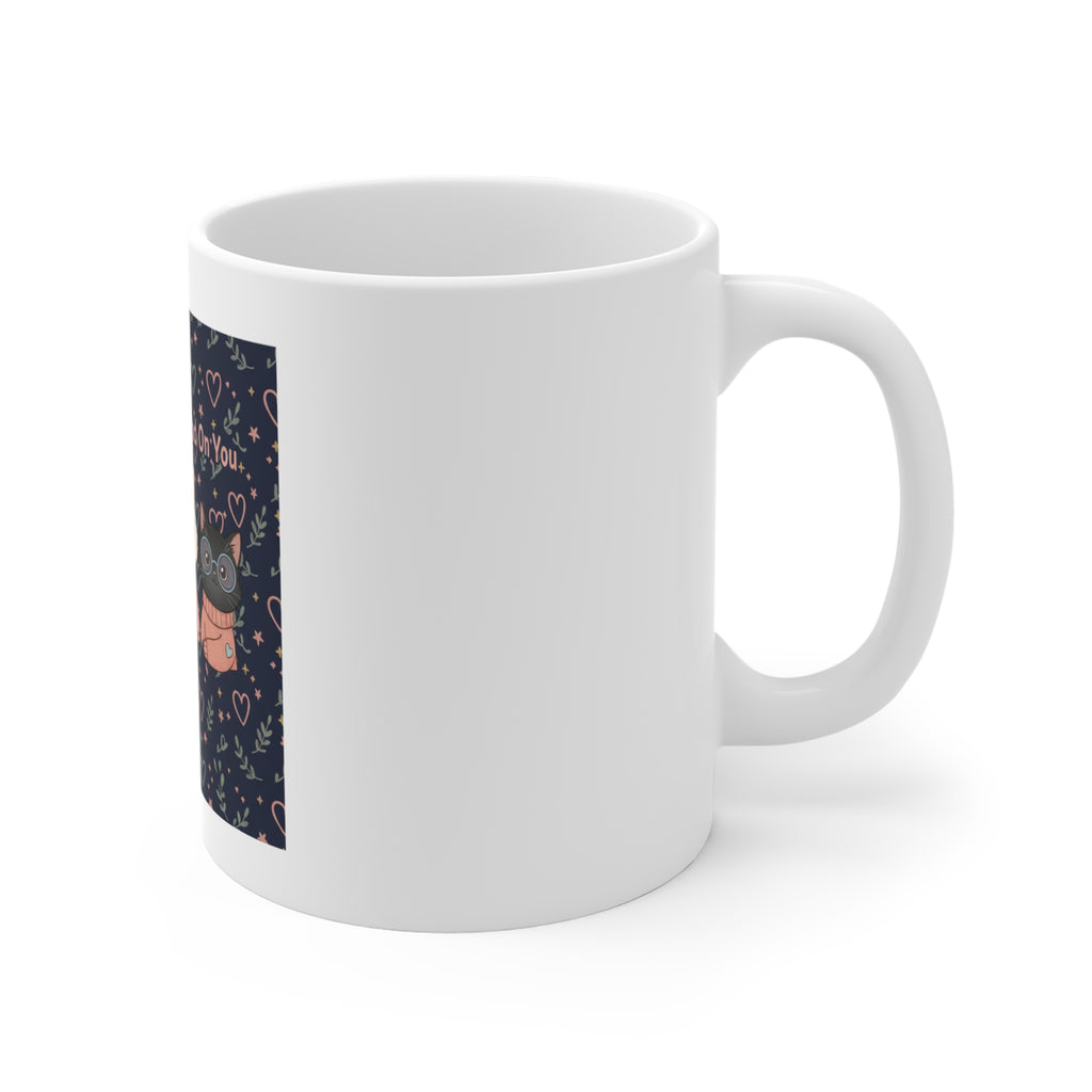Cats With Glasses Mug 11oz – Success Looks Good on You