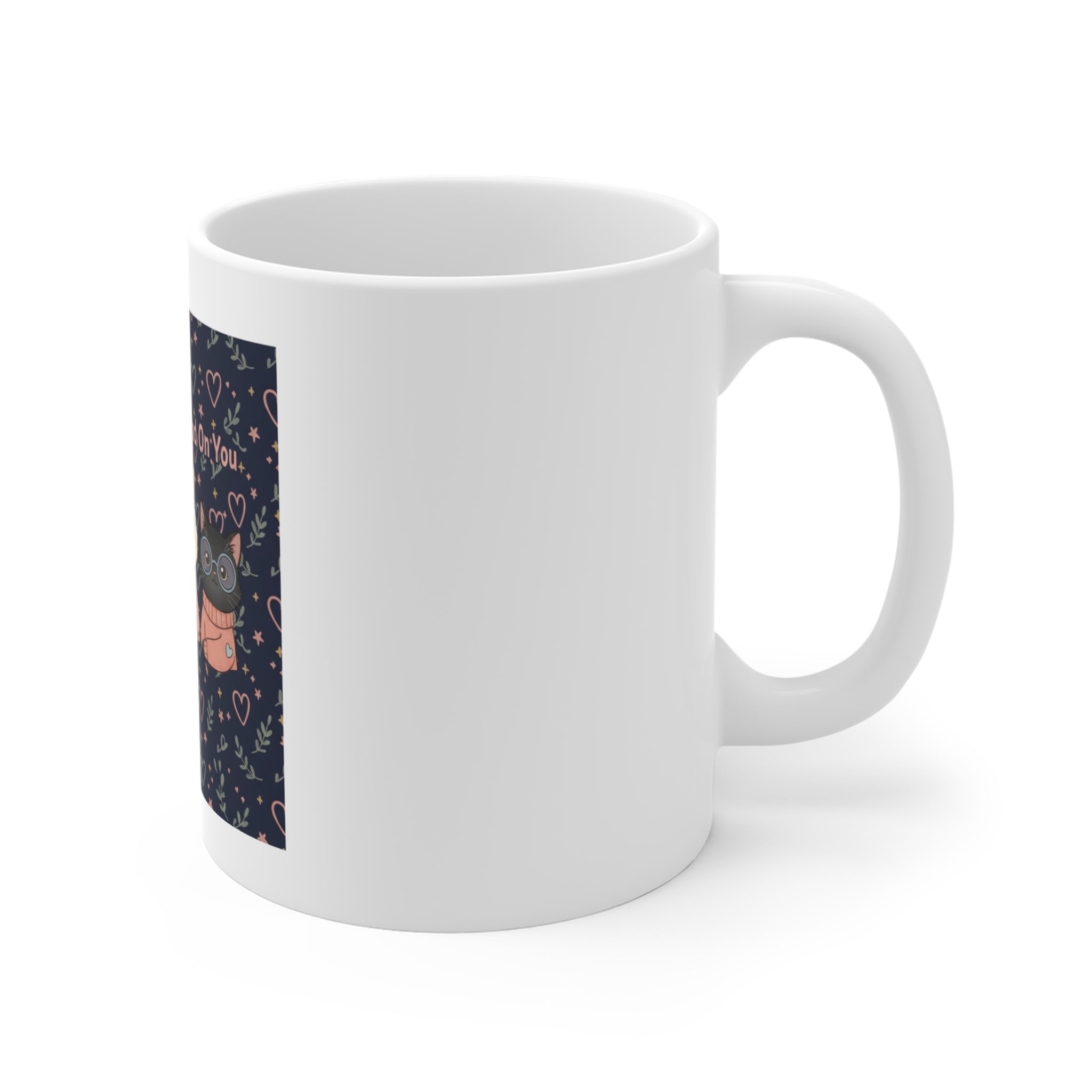 Cats With Glasses Mug 11oz – Success Looks Good on You
