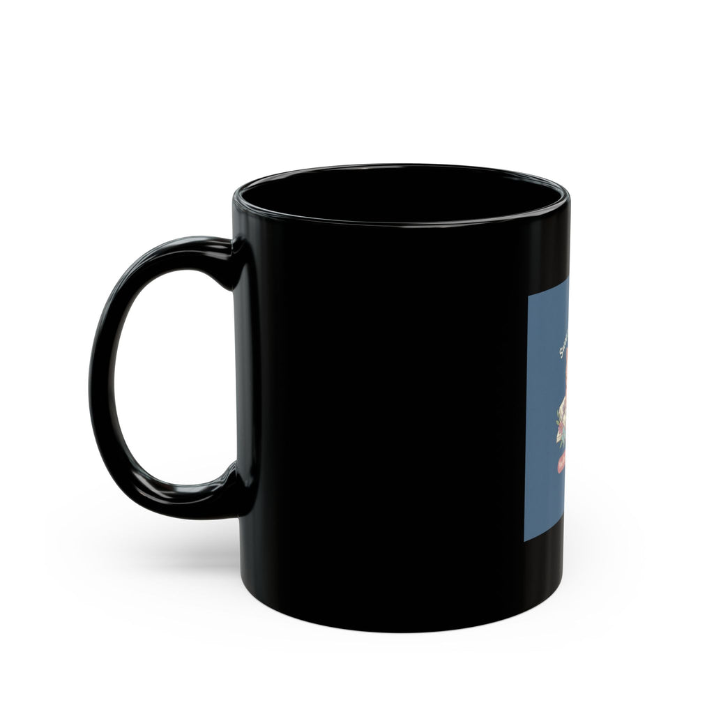 Cat Black Mug 11oz – Sweet Land of Liberty