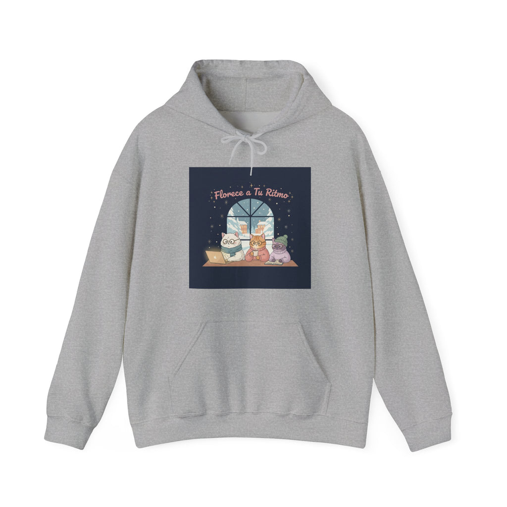 Cat Hoodie – Florece a Tu Ritmo