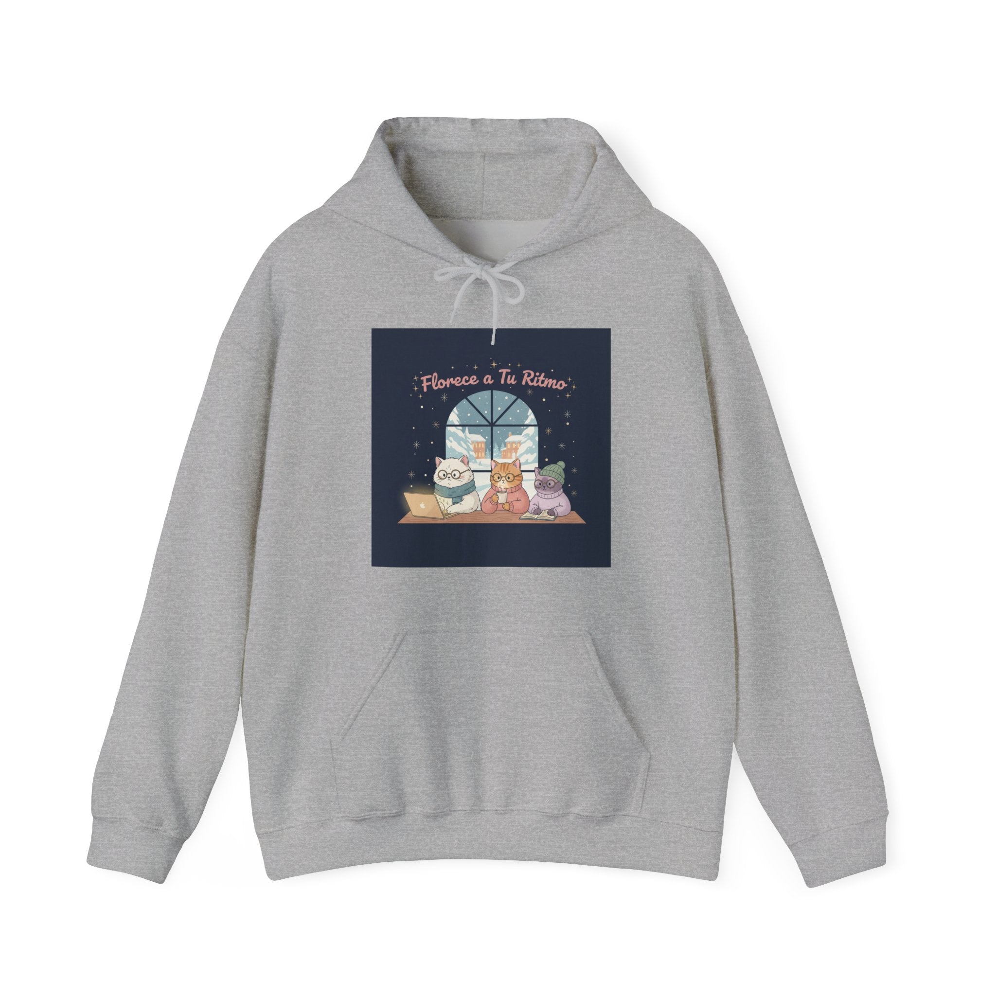 Cat Hoodie – Florece a Tu Ritmo