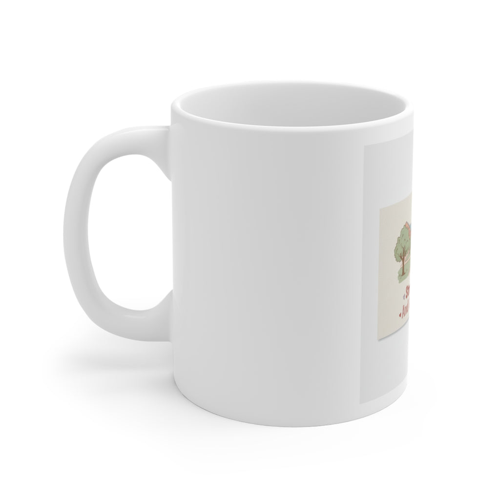 Stressed Blessed And Coffee Obsessed Cardinal Mug 11oz