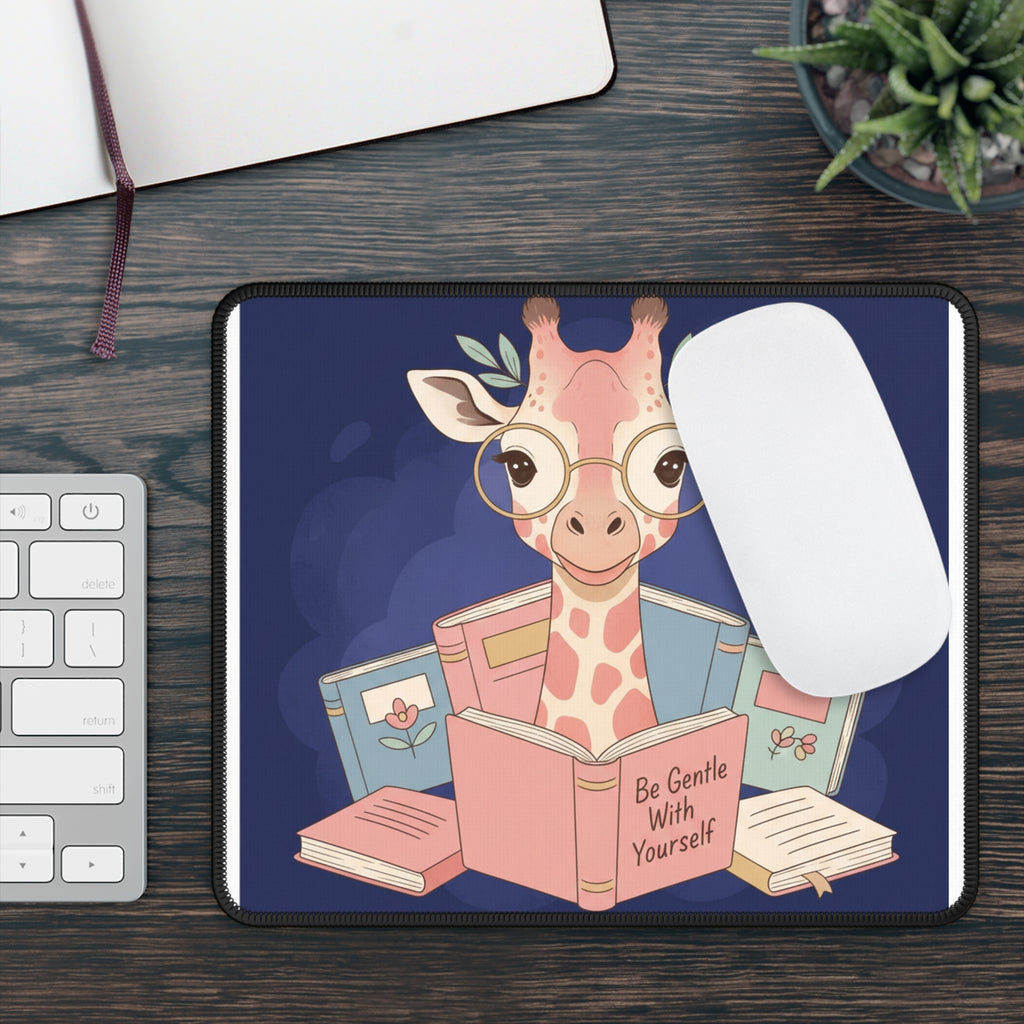 Giraffe Mouse Pad – Be Gentle With Yourself