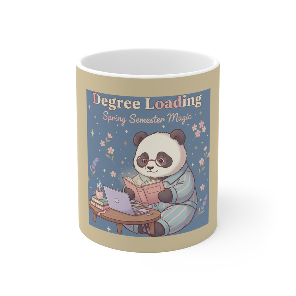 Panda Mug 11oz – Degree Loading Spring Semester Magic