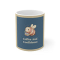 Bee Mug 11oz – Coffee and Confidence