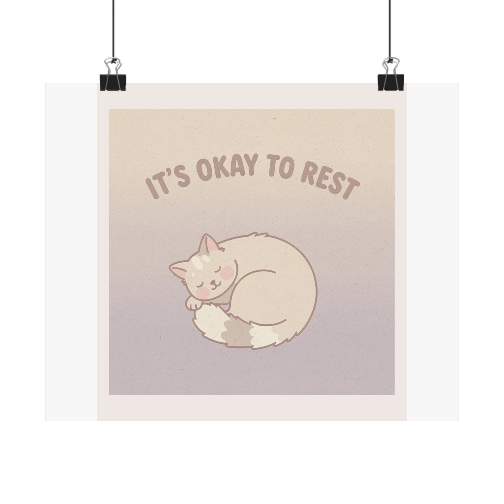 "NEEDS_OCR_SCAN" Black Cat Poster | College Girl Gift | Fashion | KayKay Classics