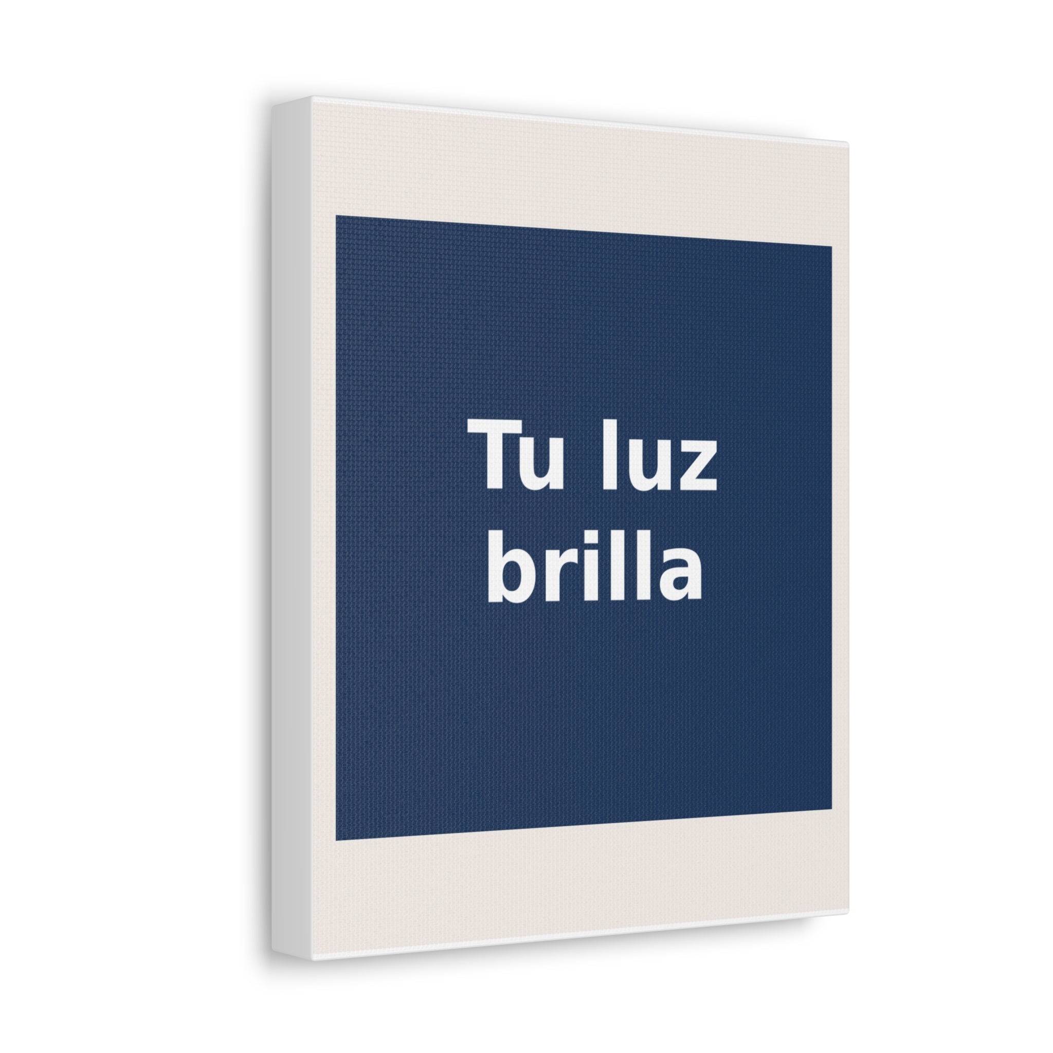"Tu luz brilla" Black Cat Canvas | College Girl Gift | Fashion | KayKay Classics