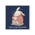 Rabbit Die-Cut Magnet – Success Looks Good on You
