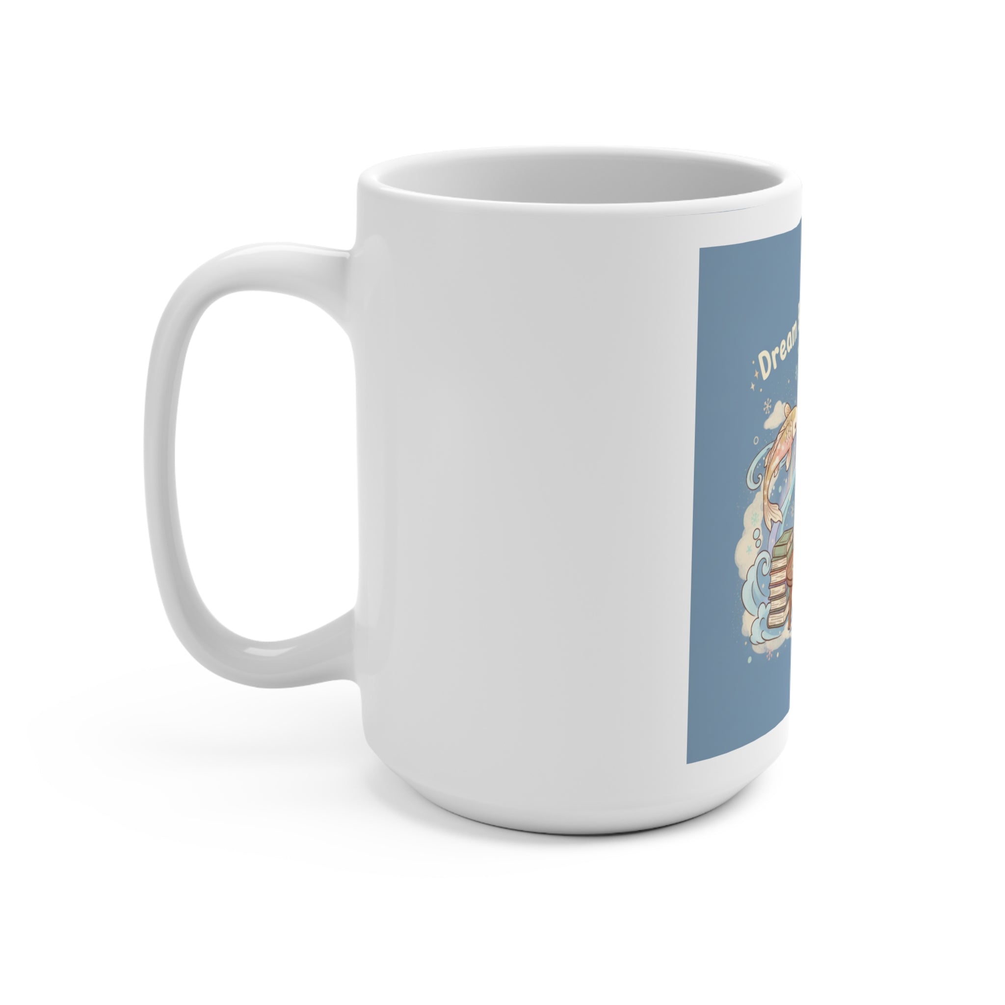 Dream Big, Study Hard Panda Mug 15oz