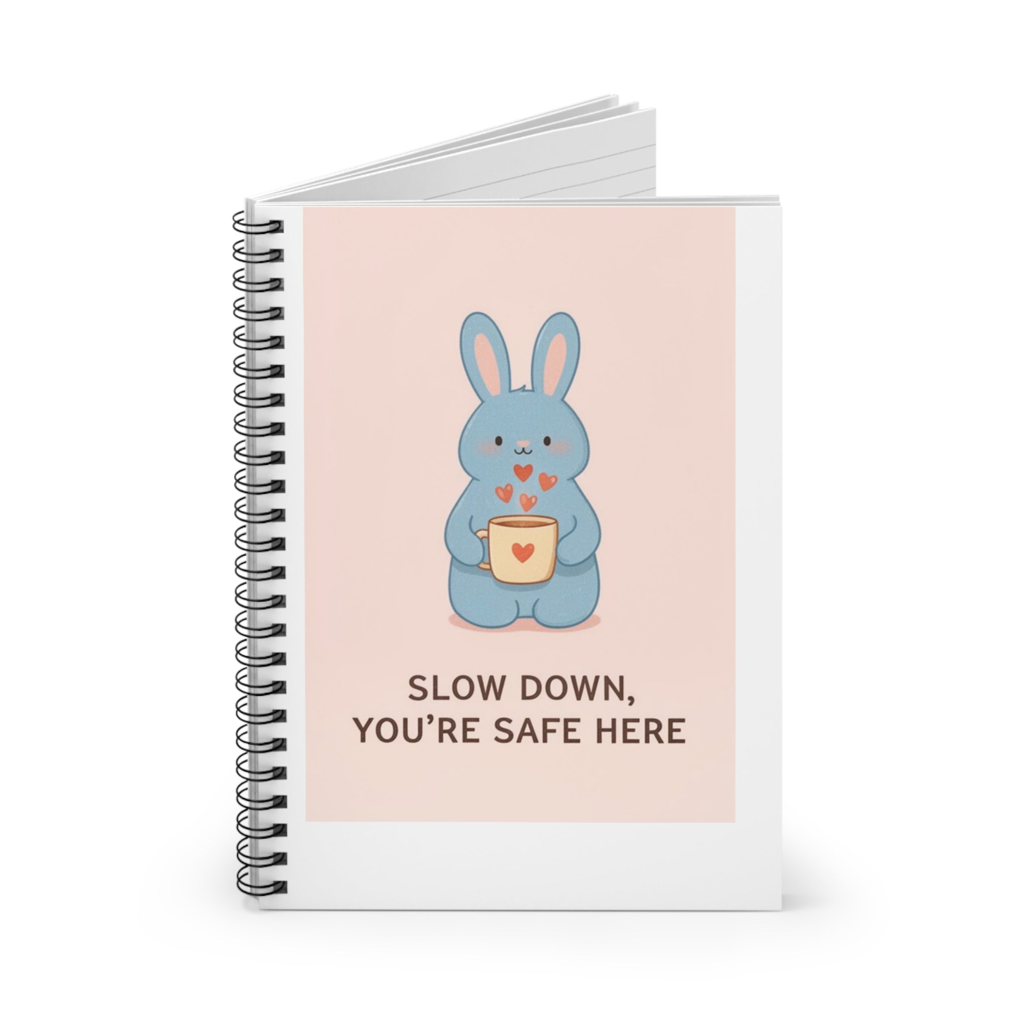 Rabbit Spiral Notebook