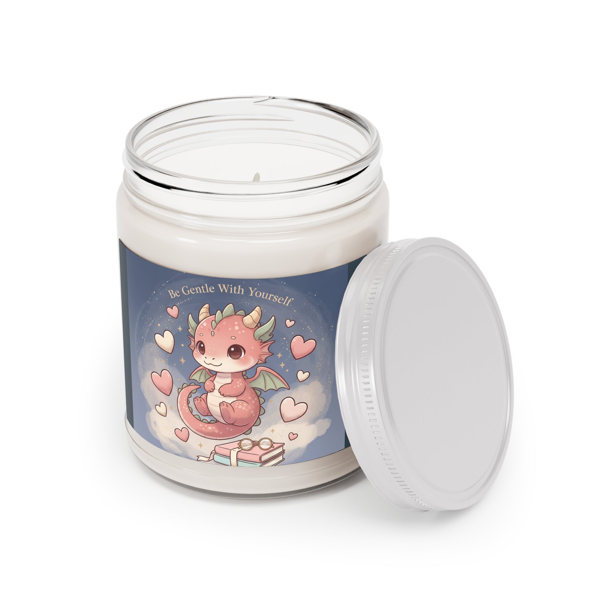 Cats With Glasses Scented Candle – Be Gentle With Yourself