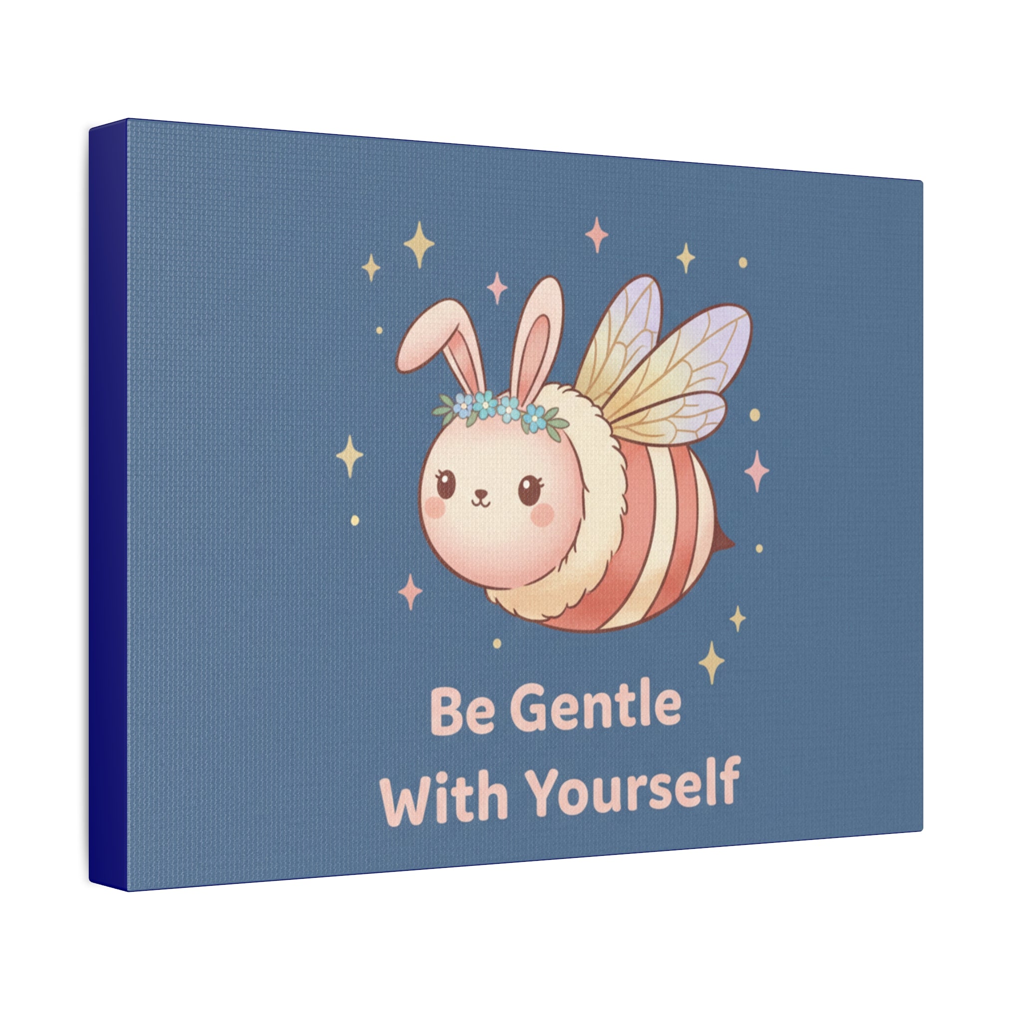 Honeybee Canvas Print – Be Gentle With Yourself