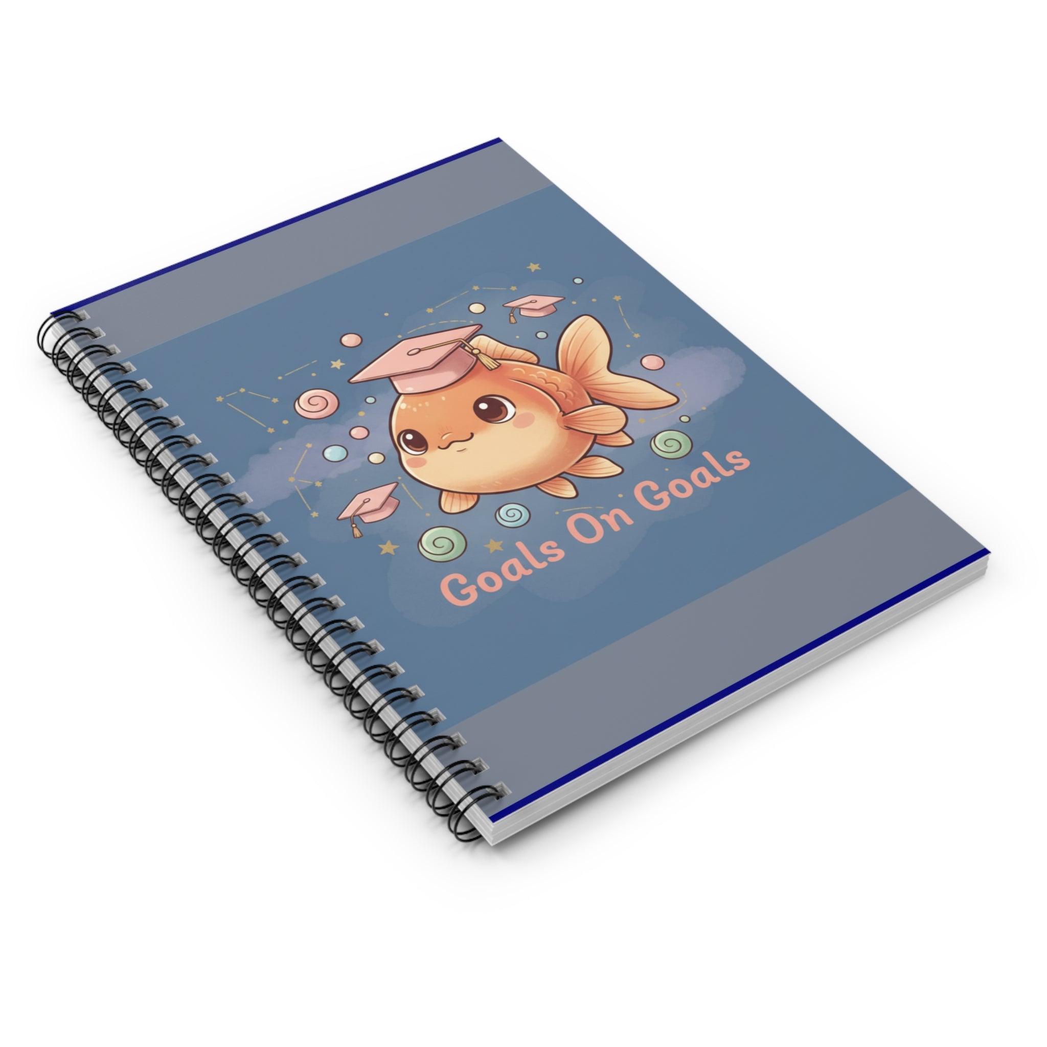 Goldfish Spiral Notebook – Goals on Goals