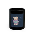 Bear Black Mug 11oz – Study Buddy Vibes