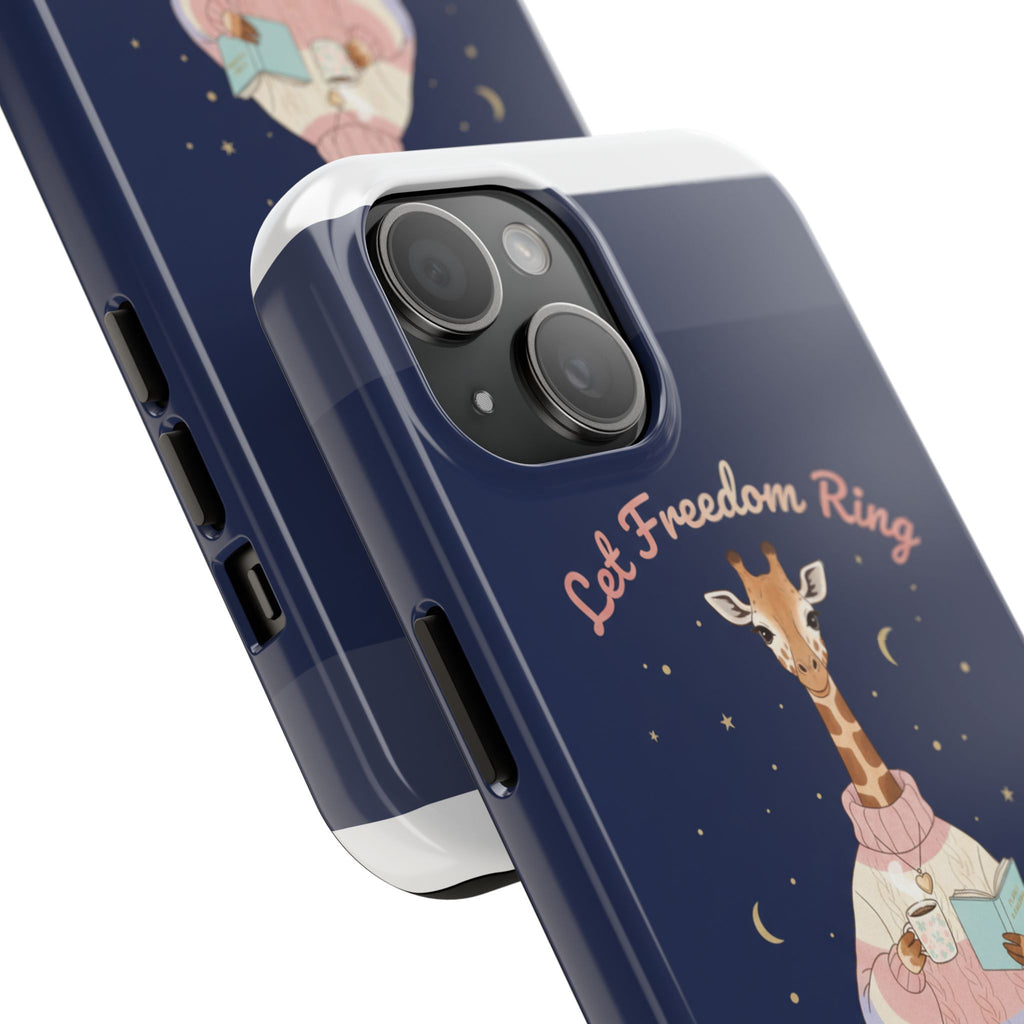 Giraffe Tough Phone Case – Let Freedom Ring