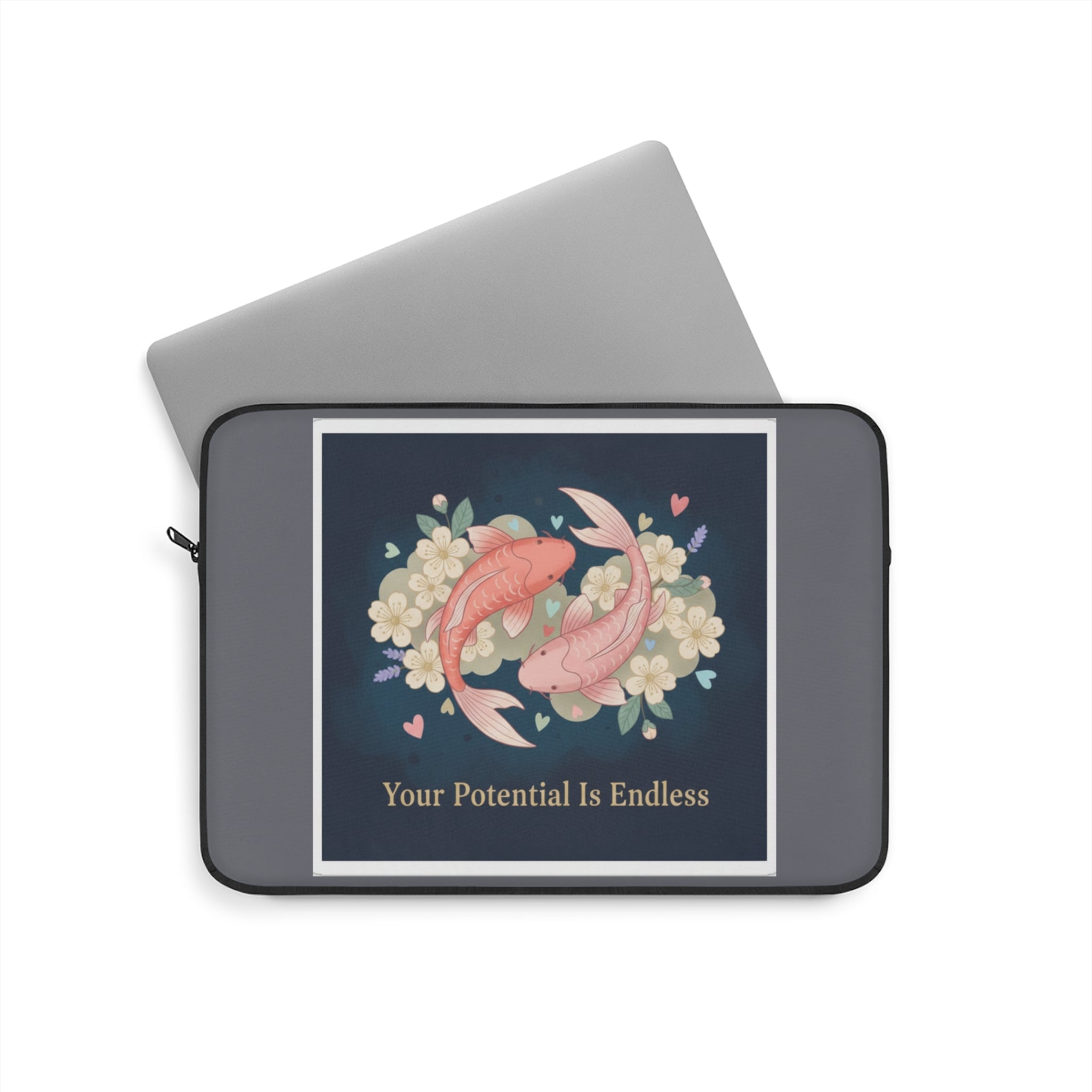 Koi Laptop Sleeve – Your Potential is Endless
