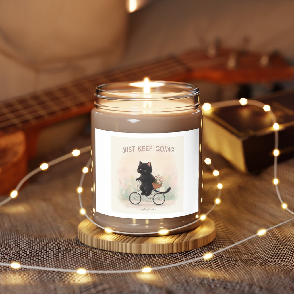 JUST KEEP GOING Cat Scented Candle