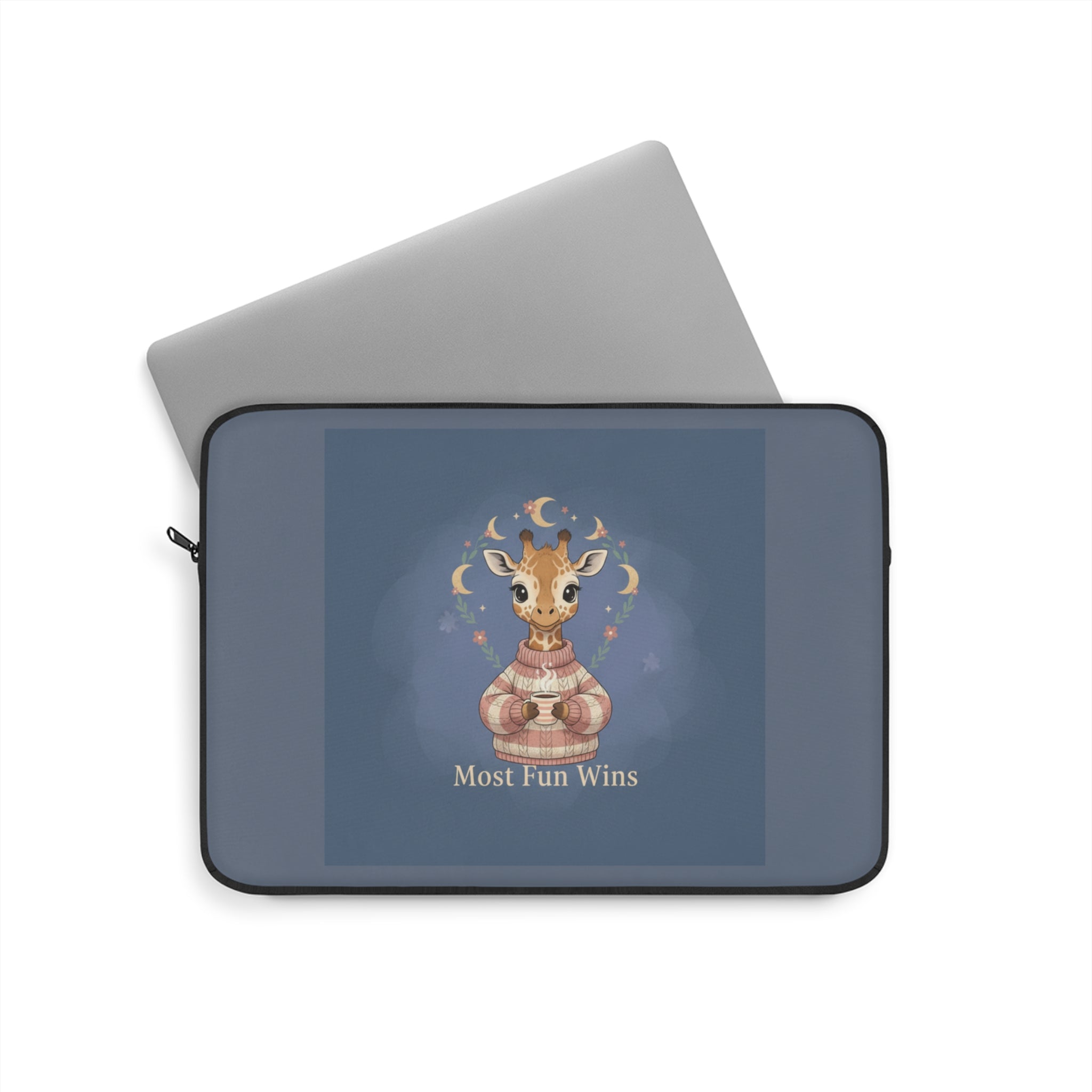 Giraffe Laptop Sleeve – Most Fun Wins