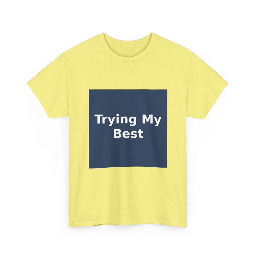 "Trying My Best" Black Cat Kids Tee | College Girl Gift | Fashion | KayKay Classics