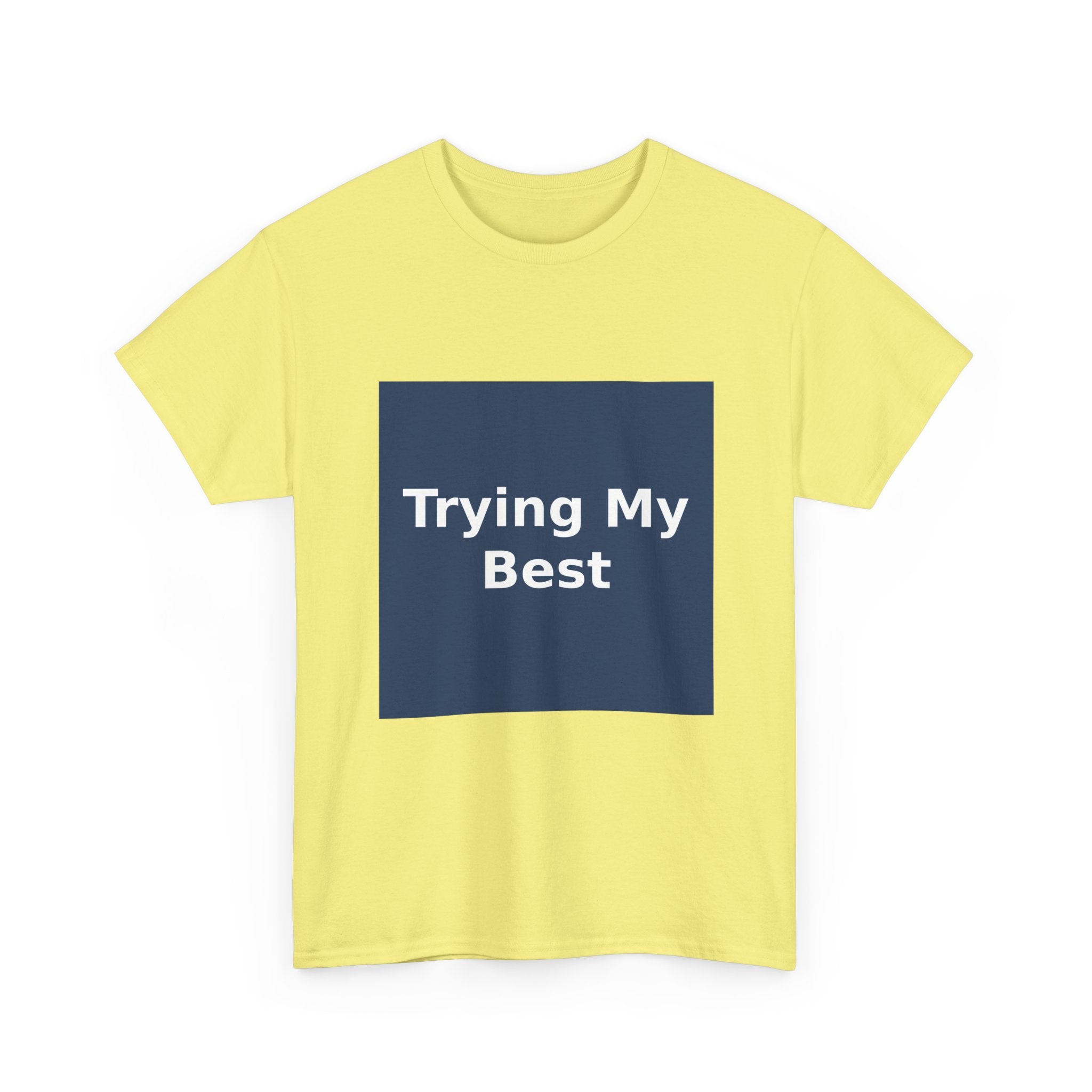 "Trying My Best" Black Cat Kids Tee | College Girl Gift | Fashion | KayKay Classics