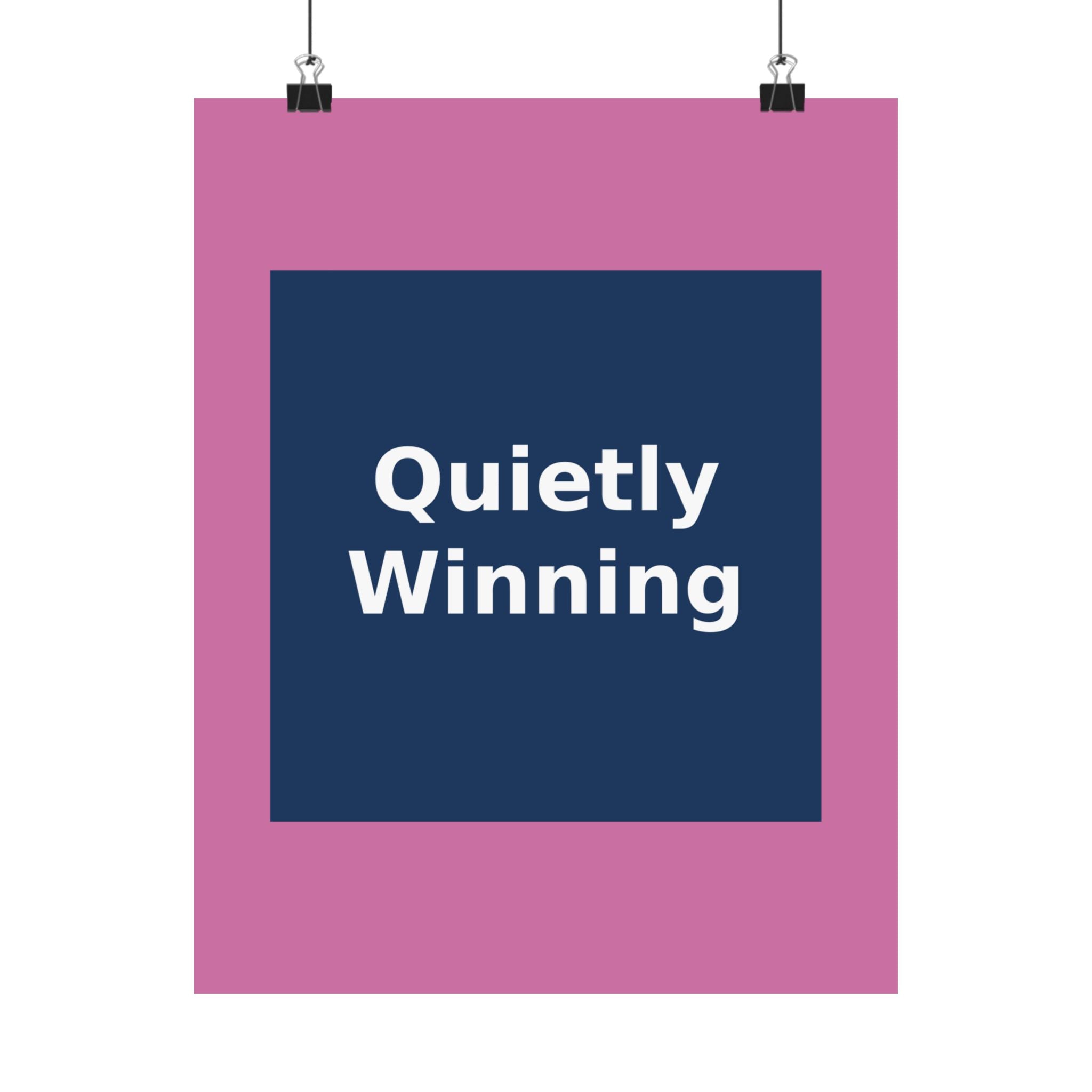 Quietly Winning - KayKay Poster