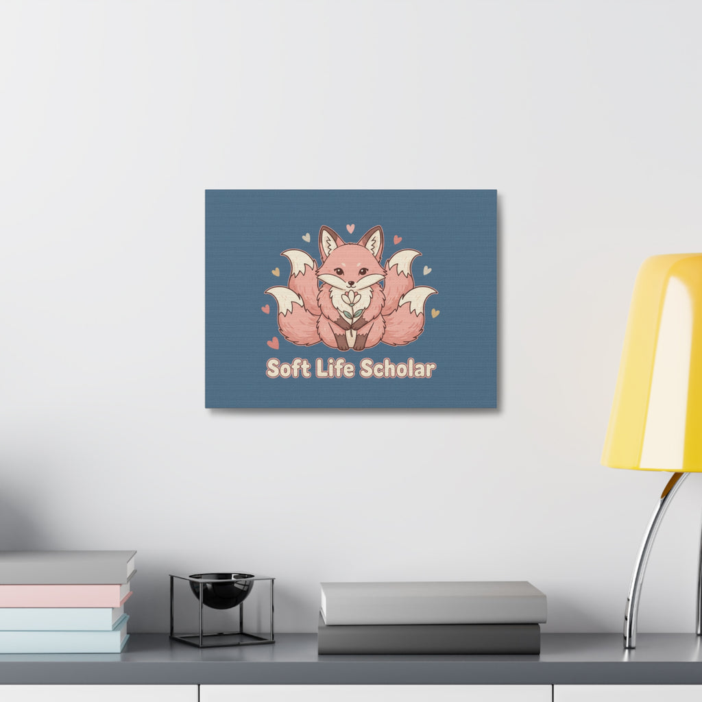 Kitsune Canvas Print – Soft Life Scholar