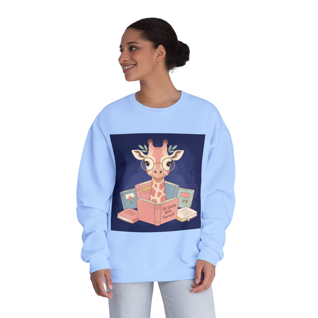 Giraffe Crewneck Sweatshirt – Be Gentle With Yourself
