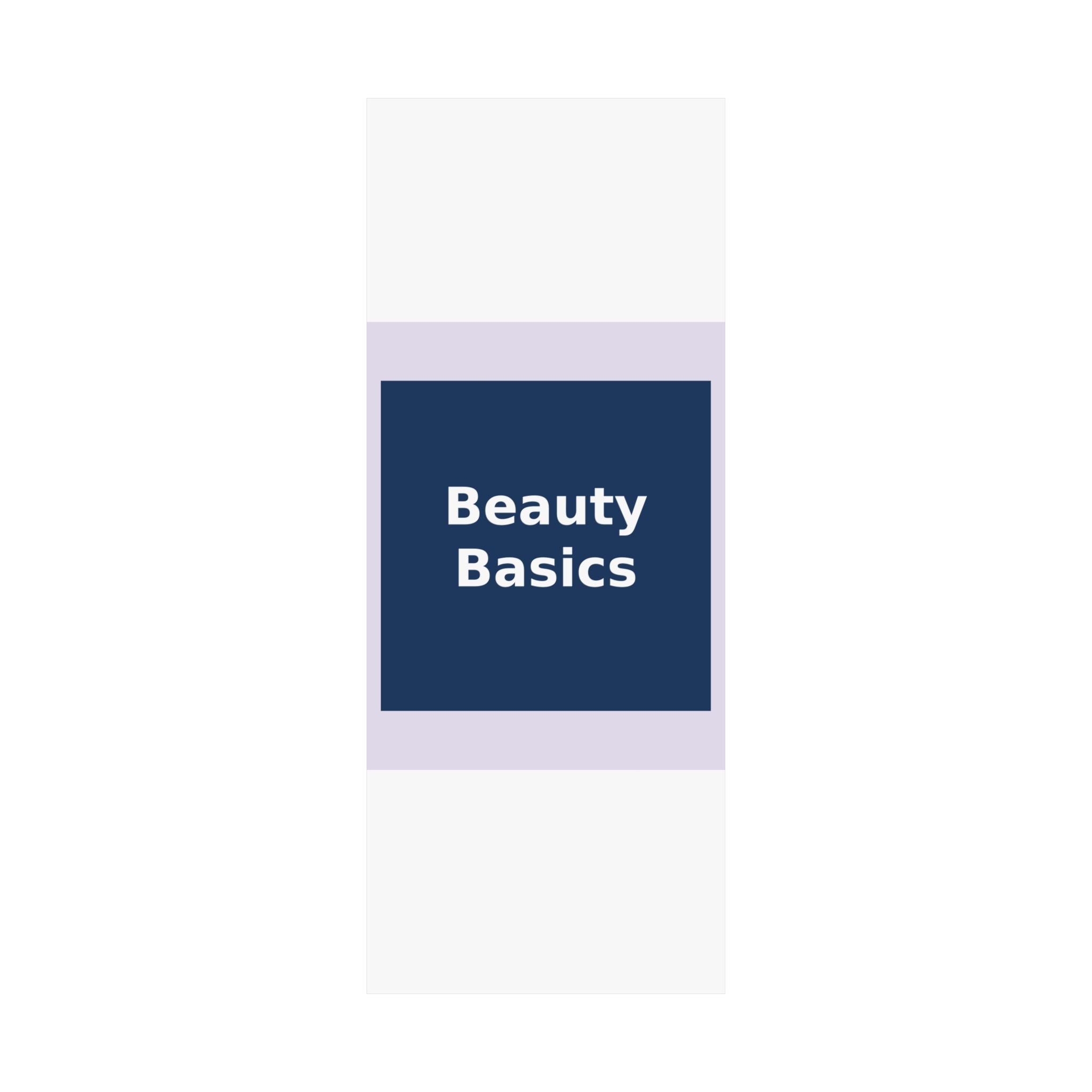 "Beauty Basics" Black Cat Poster | College Girl Gift | Fashion | KayKay Classics