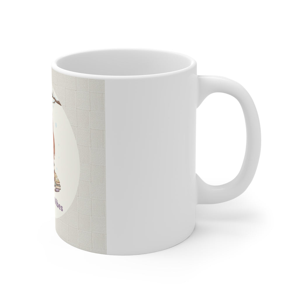 Study Buddy Vibes Owl Mug 11oz