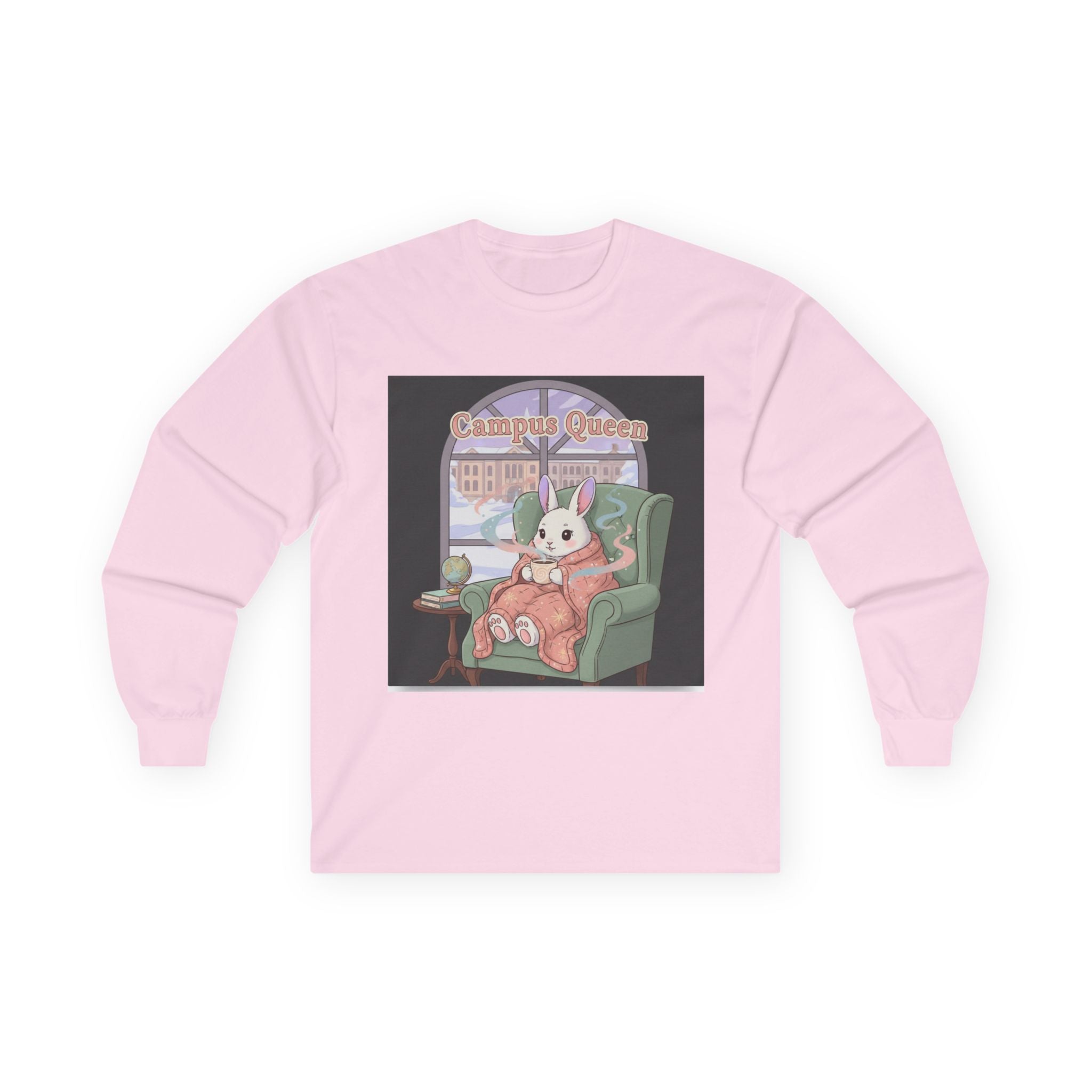 Bunny Long Sleeve Tee – Campus Queen