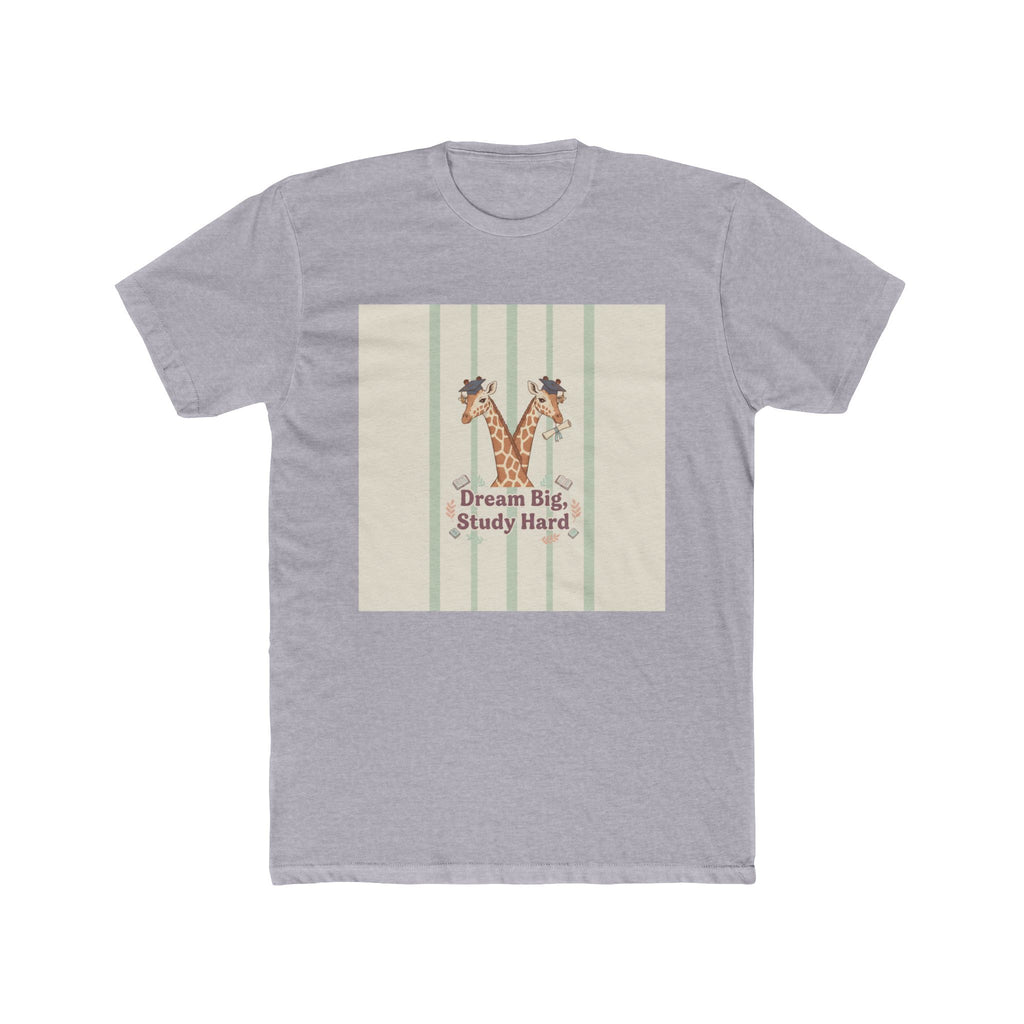Dream Big, Study Hard Giraffe Unisex Tee