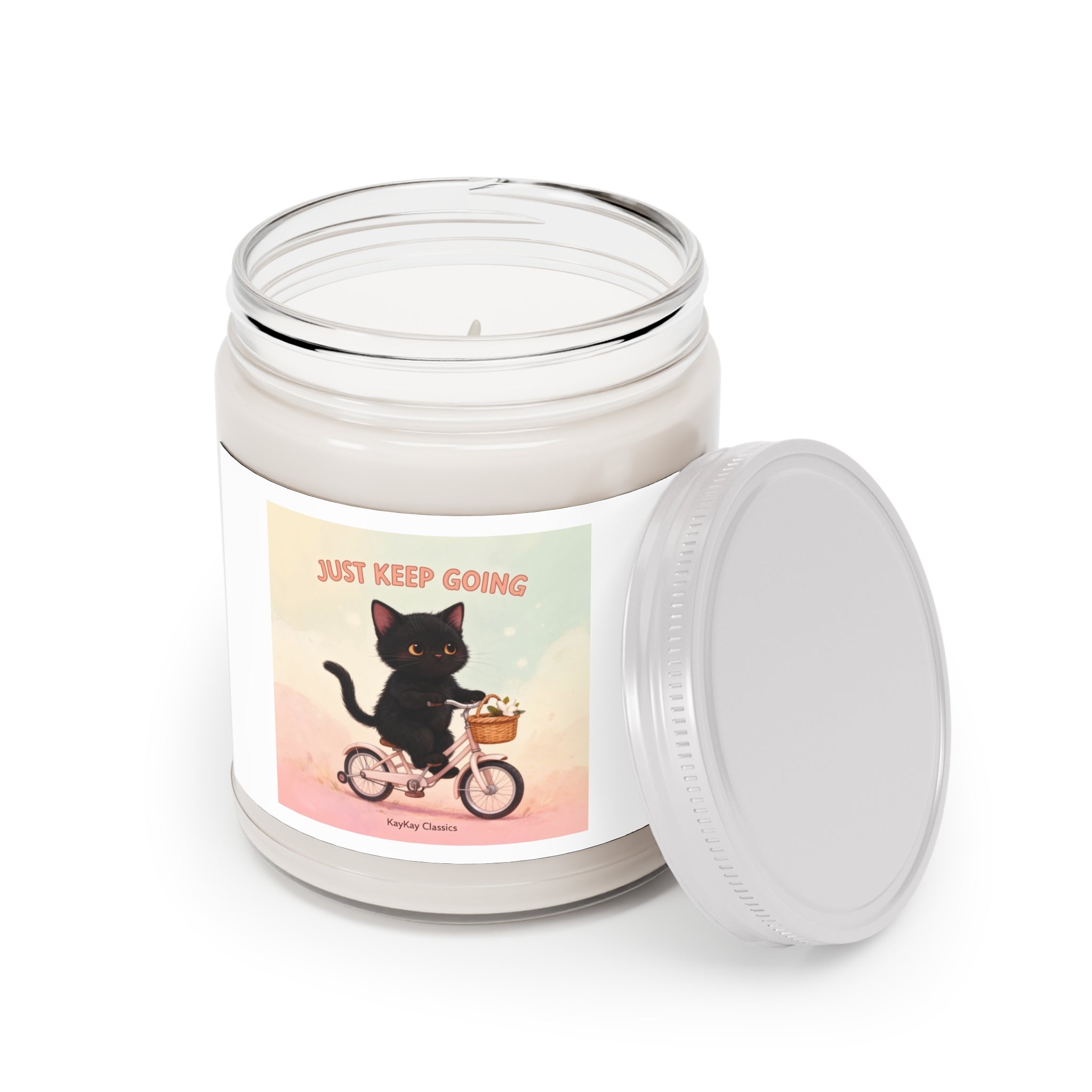 JUST KEEP GOING Cat Scented Candle