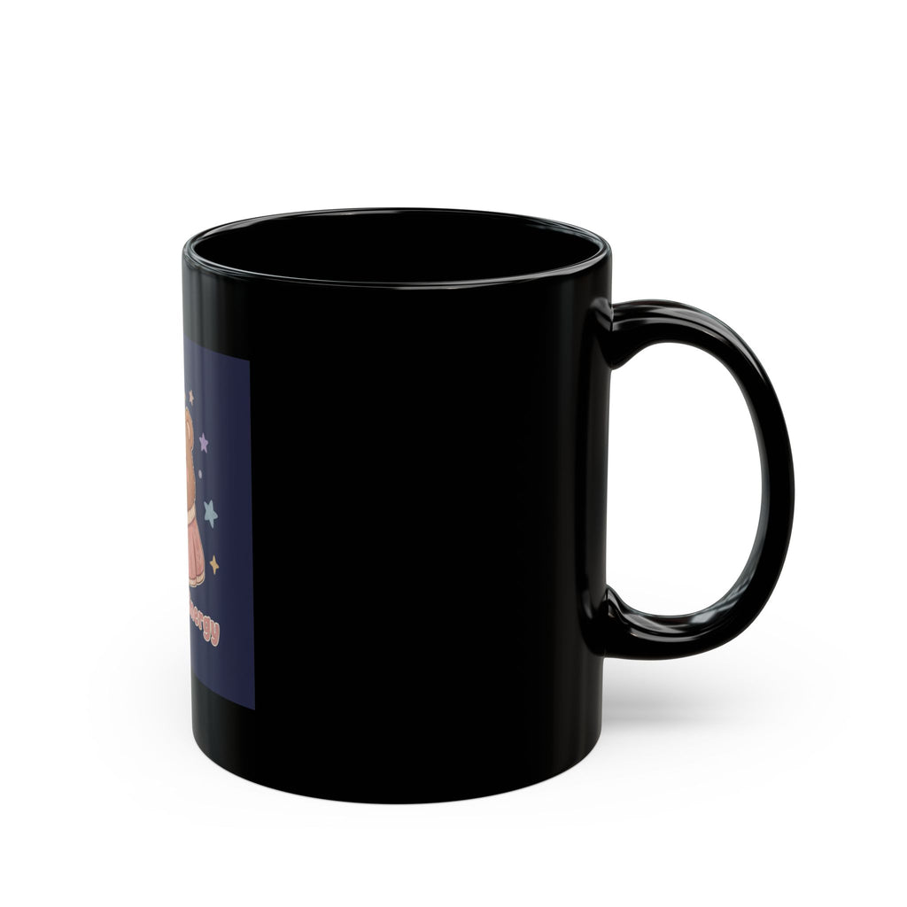 Bear Black Mug 11oz – Big Brain Energy