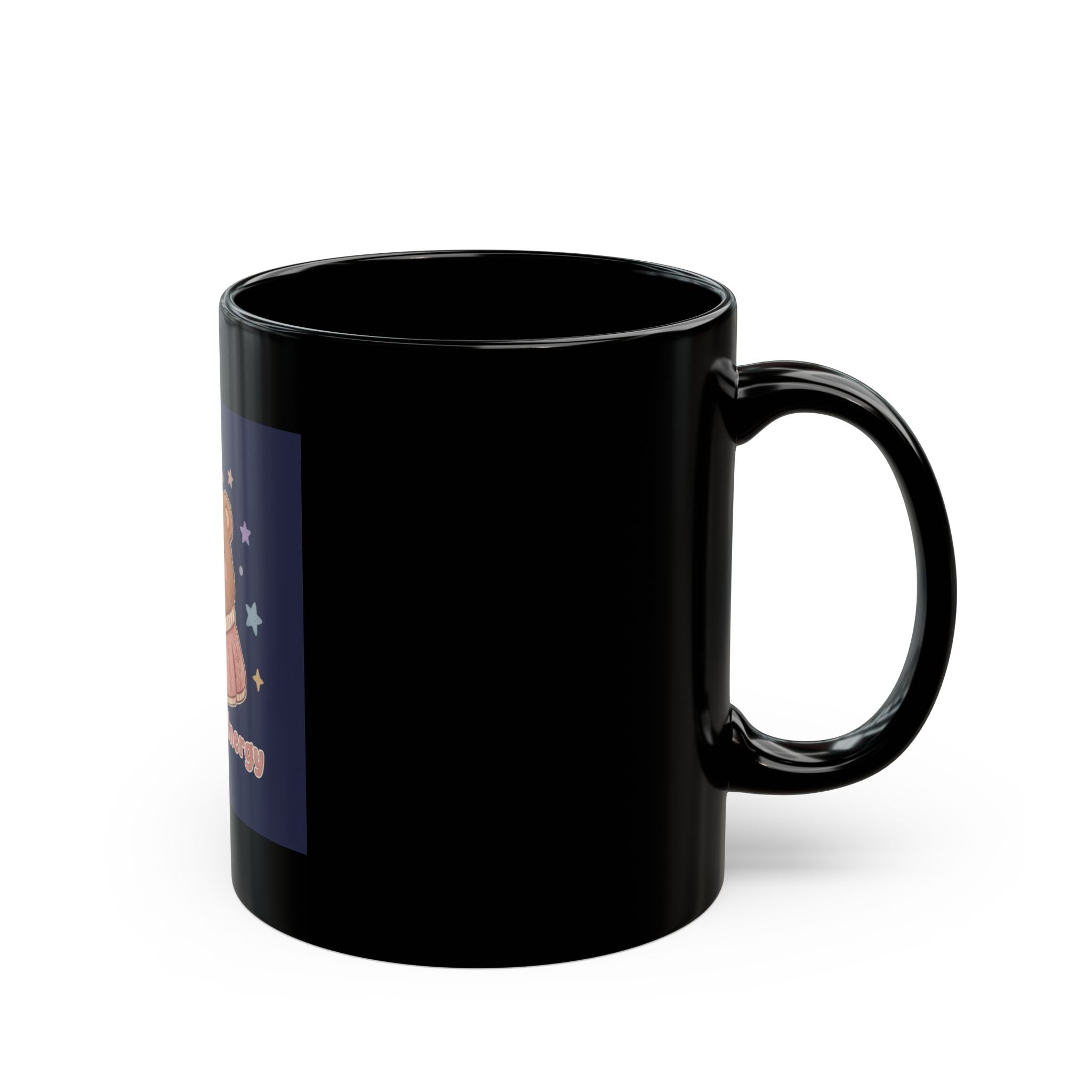 Bear Black Mug 11oz – Big Brain Energy
