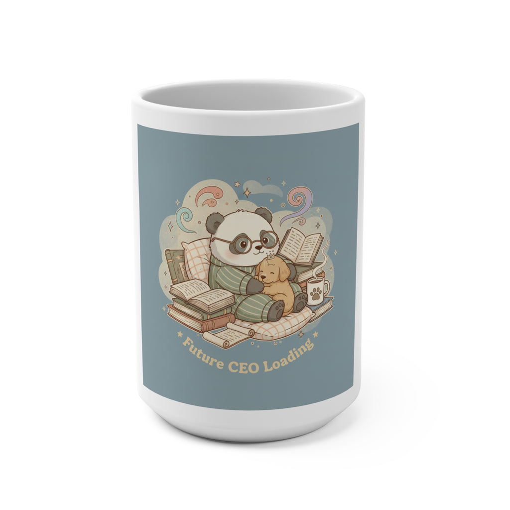Future CEO Loading Panda, dog Mug 15oz