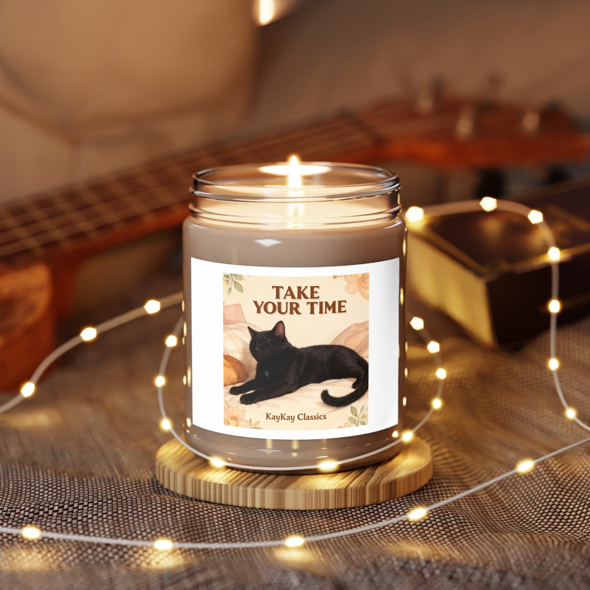 TAKE YOUR TIME Cat Scented Candle