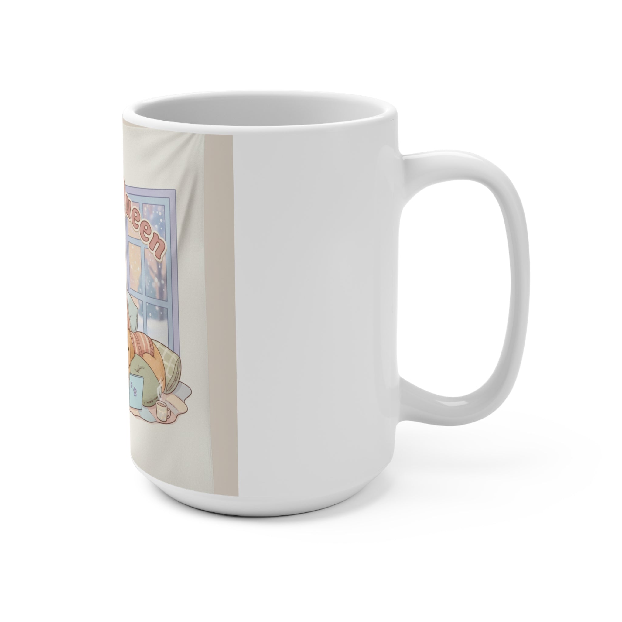 Campus Queen Dogs Mug 15oz
