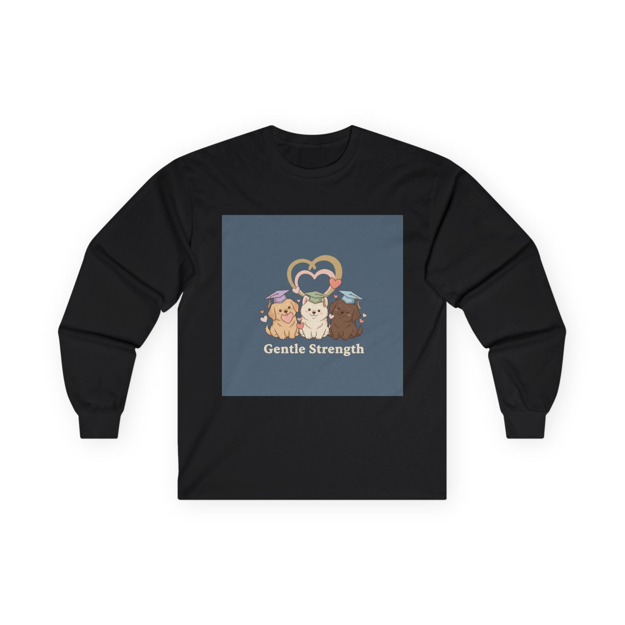 Gentle Strength Dog Long Sleeve Tee