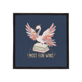 Crane Iron-On Patch – Most Fun Wins