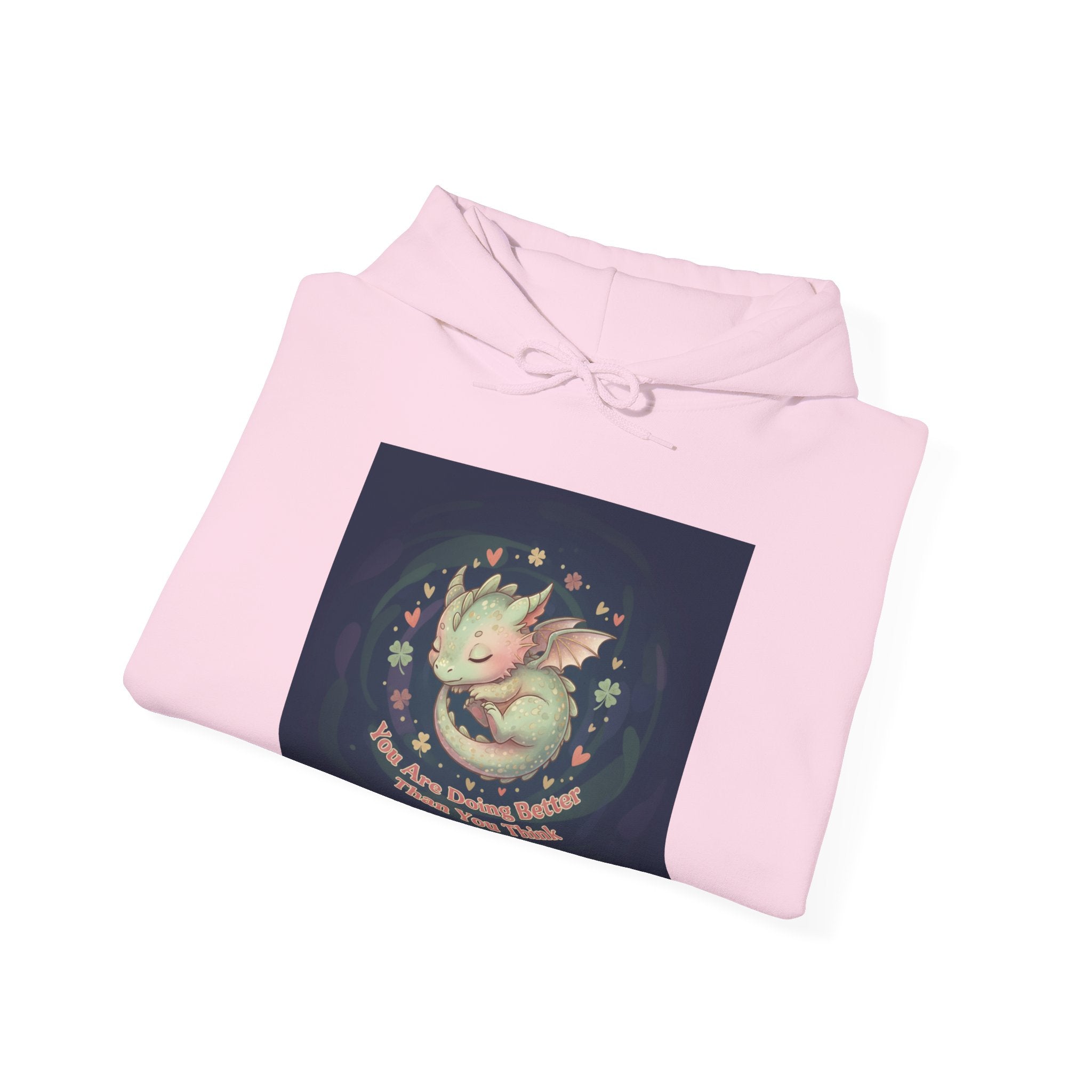 You Are Doing Better Than You Think Cozy bear Hoodie