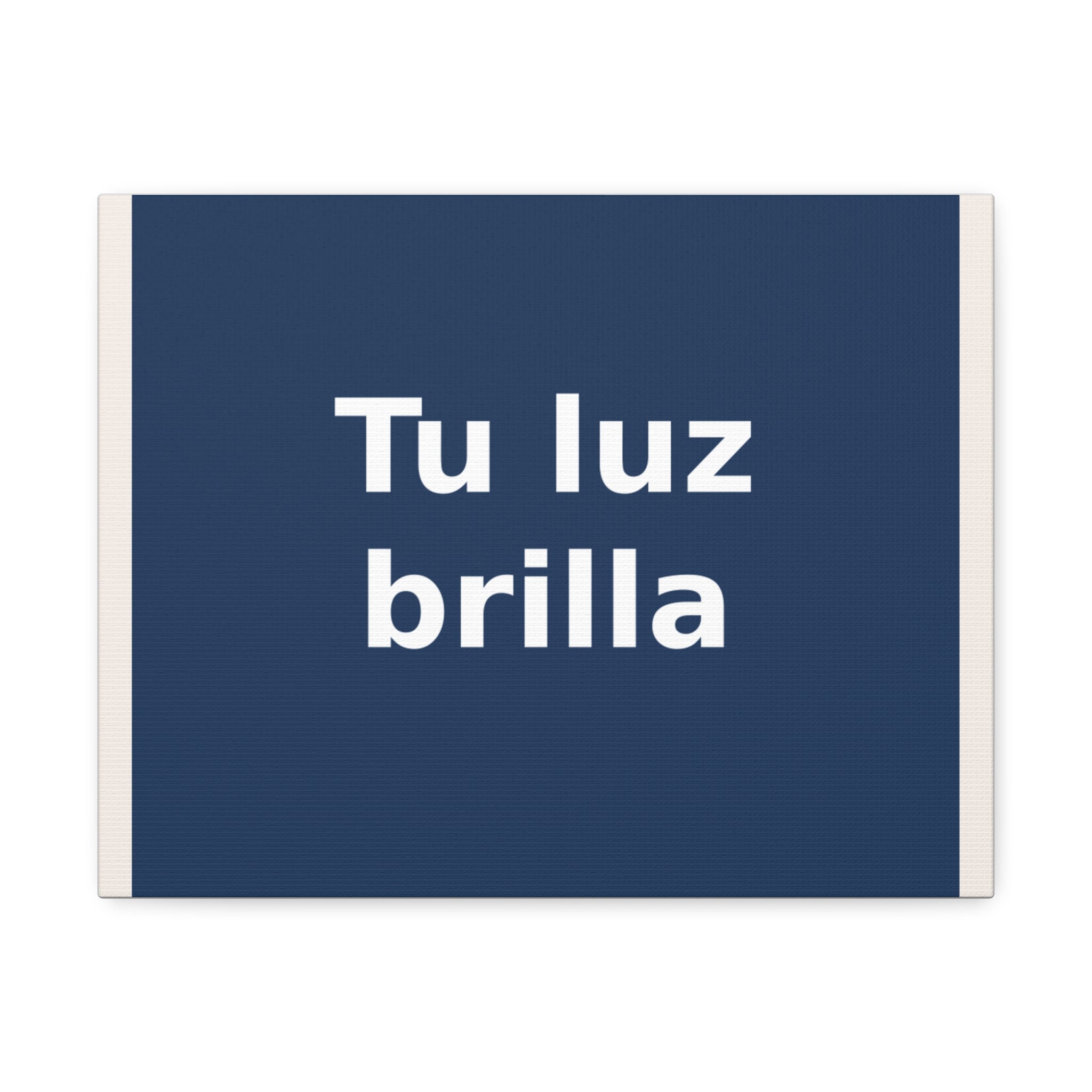 "Tu luz brilla" Black Cat Canvas | College Girl Gift | Fashion | KayKay Classics