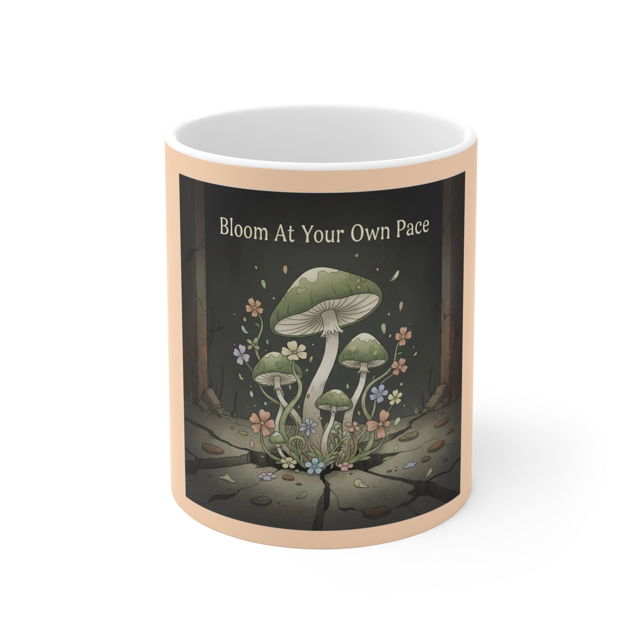 Black Cat Mug 11oz – Bloom at Your Own Pace
