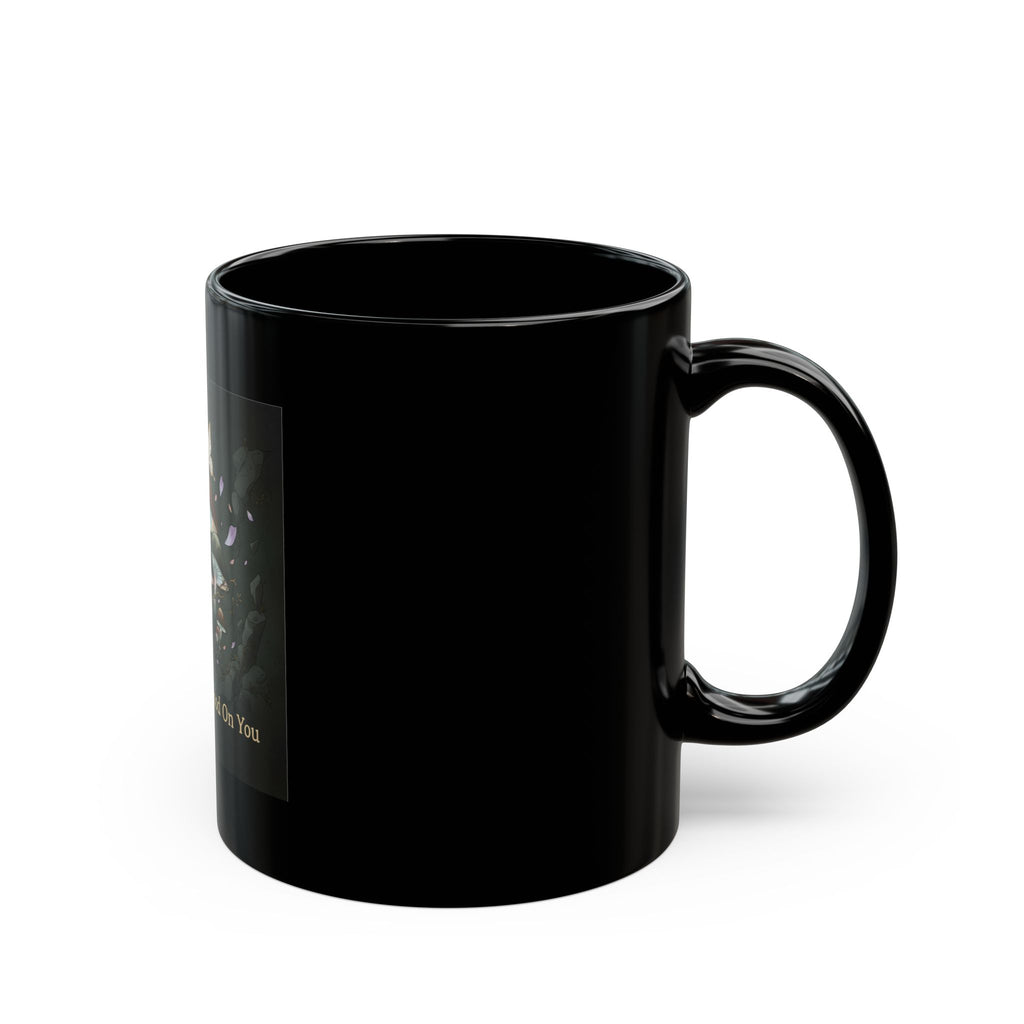 Butterflies Black Mug 11oz – Success Looks Good on You