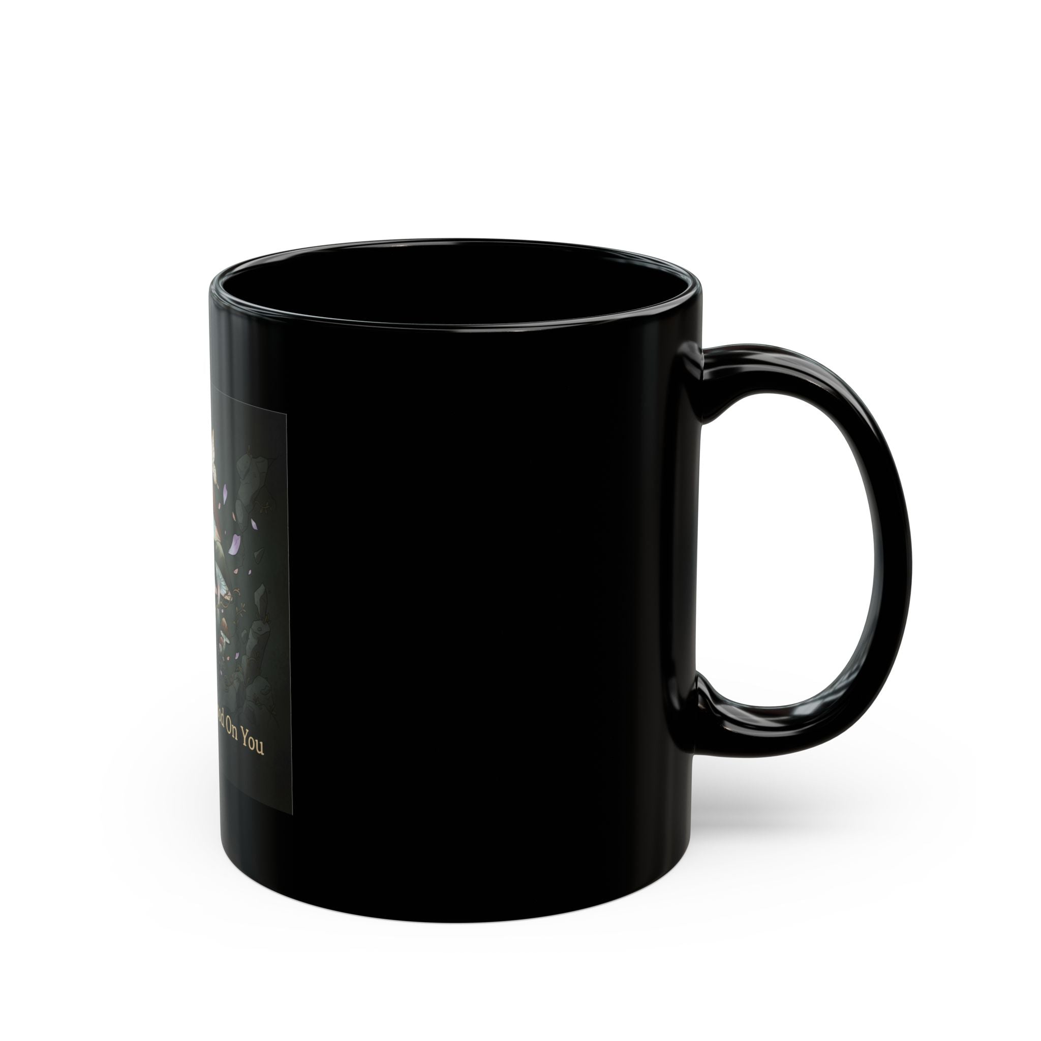 Butterflies Black Mug 11oz – Success Looks Good on You