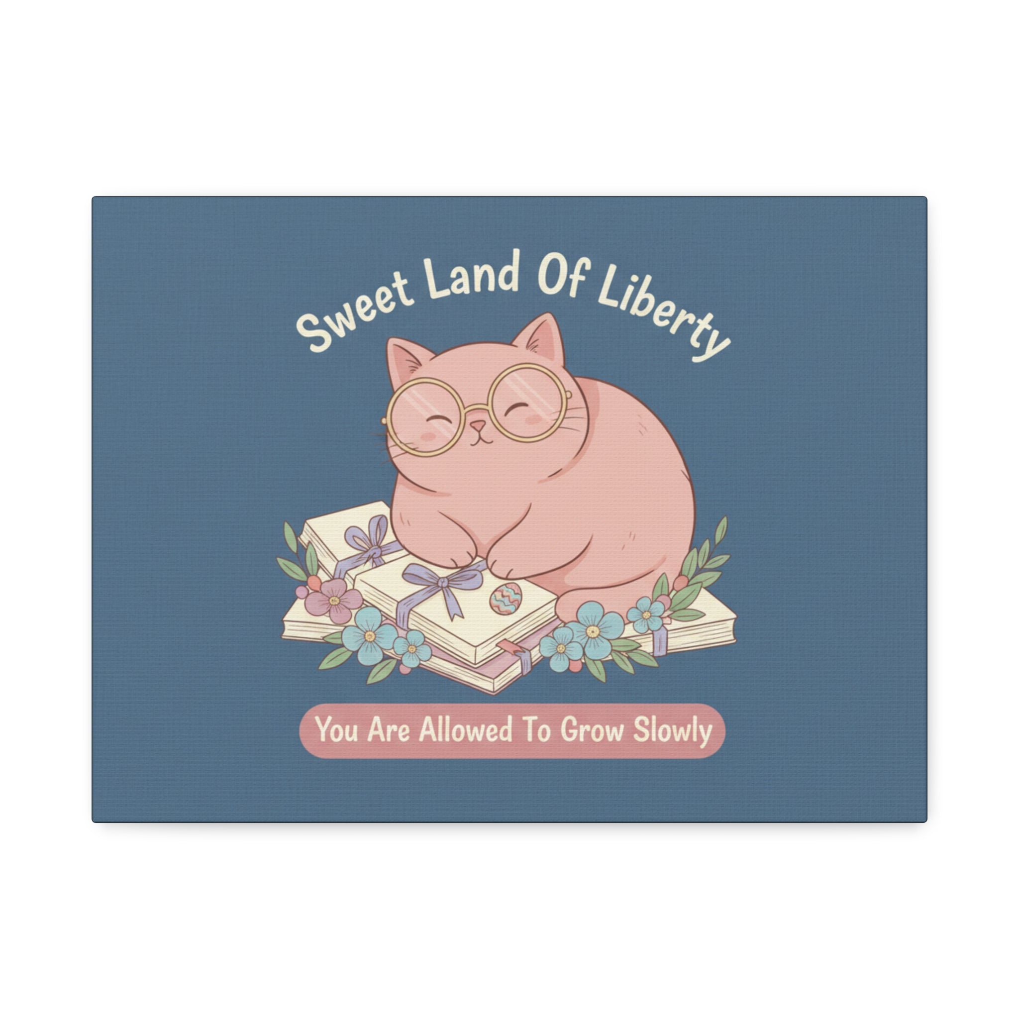 Cat Canvas Print – Sweet Land of Liberty