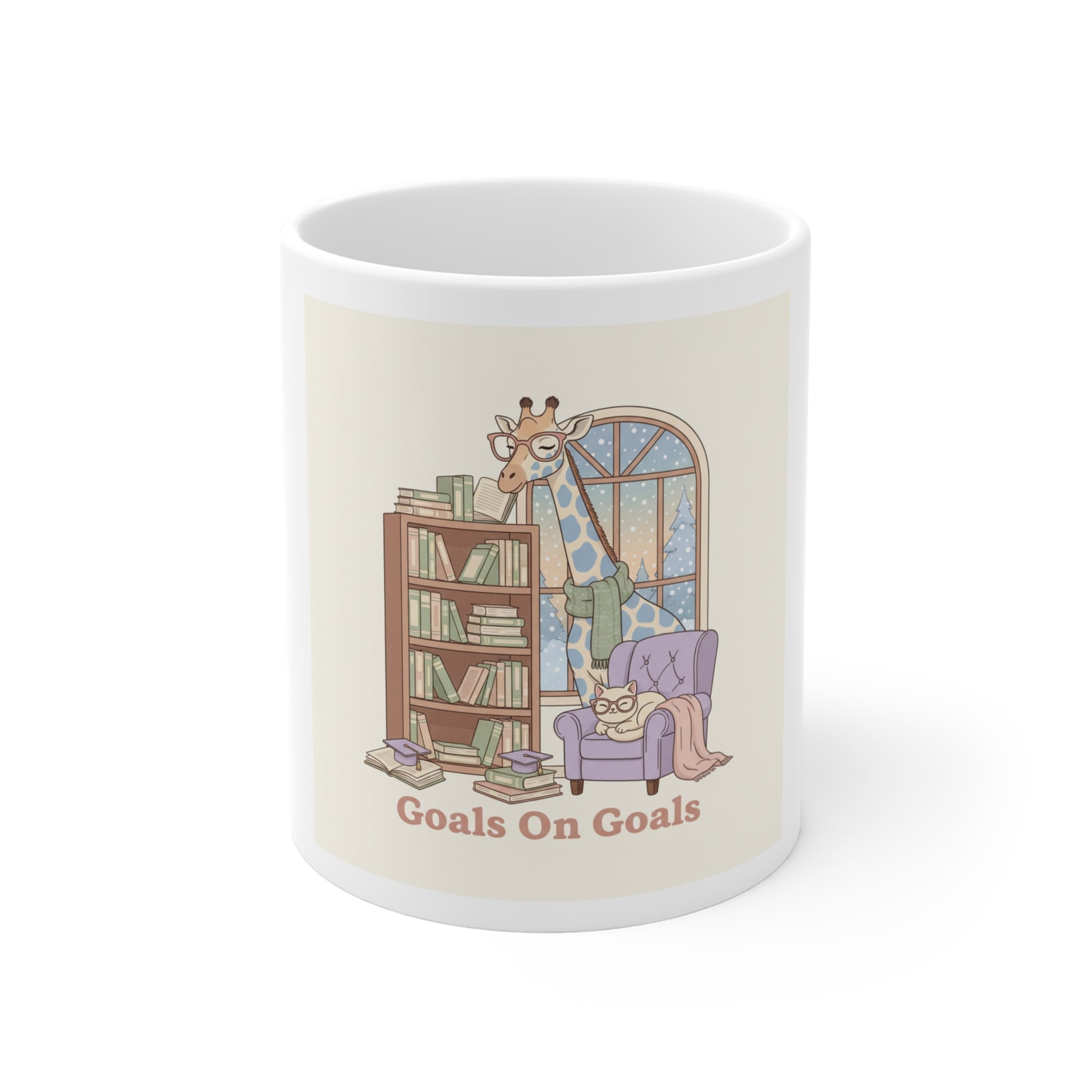 Goals On Goals Giraffe Mug 11oz