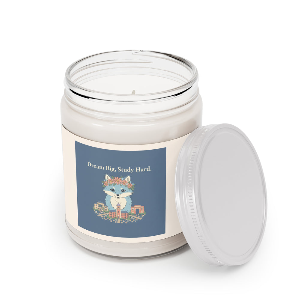 Fox Scented Candle – Dream Big, Study Hard